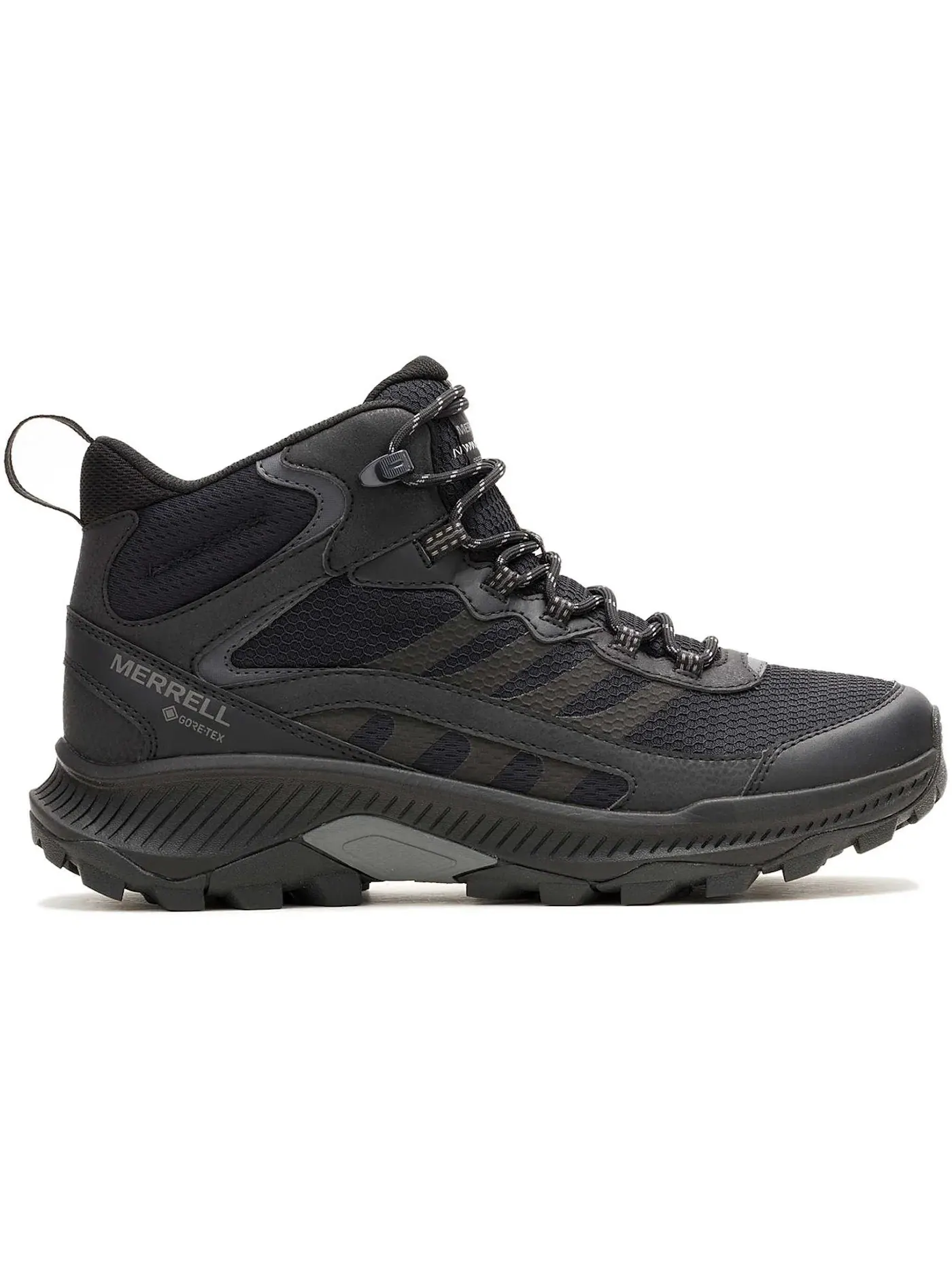 Мужские кроссовки для бега с мембраной Merrell Speed Strike 2 Mid Gore-Tex — изображение 1 из 1, черный