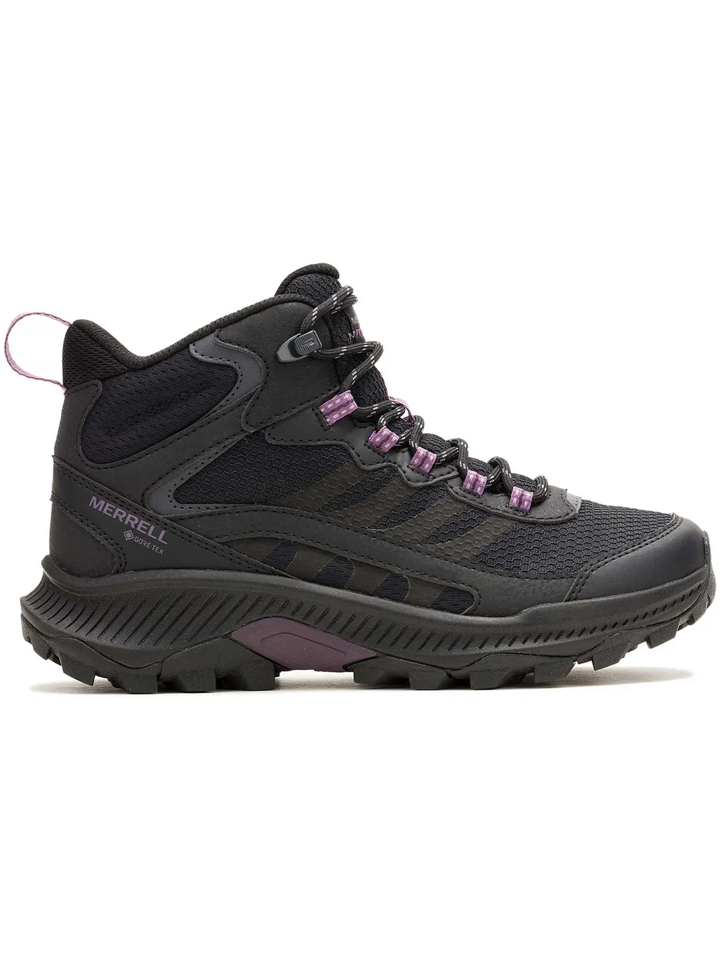 Женские трекинговые ботинки с мембраной Gore-Tex Merrell Speed Strike 2 Mid Gore-Tex — изображение 1 из 1, черный