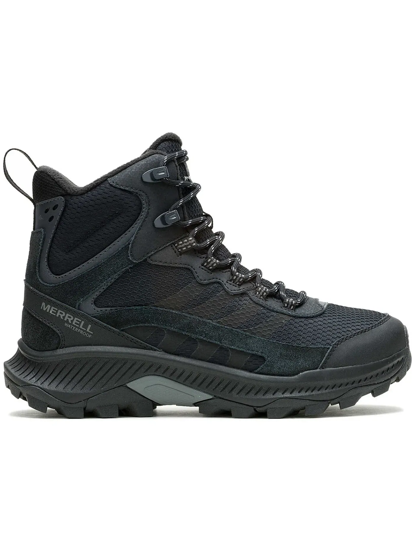 Женские кроссовки для бега Merrell Speed Strike 2 Thermo Mid Waterproof — изображение 1 из 1, черный