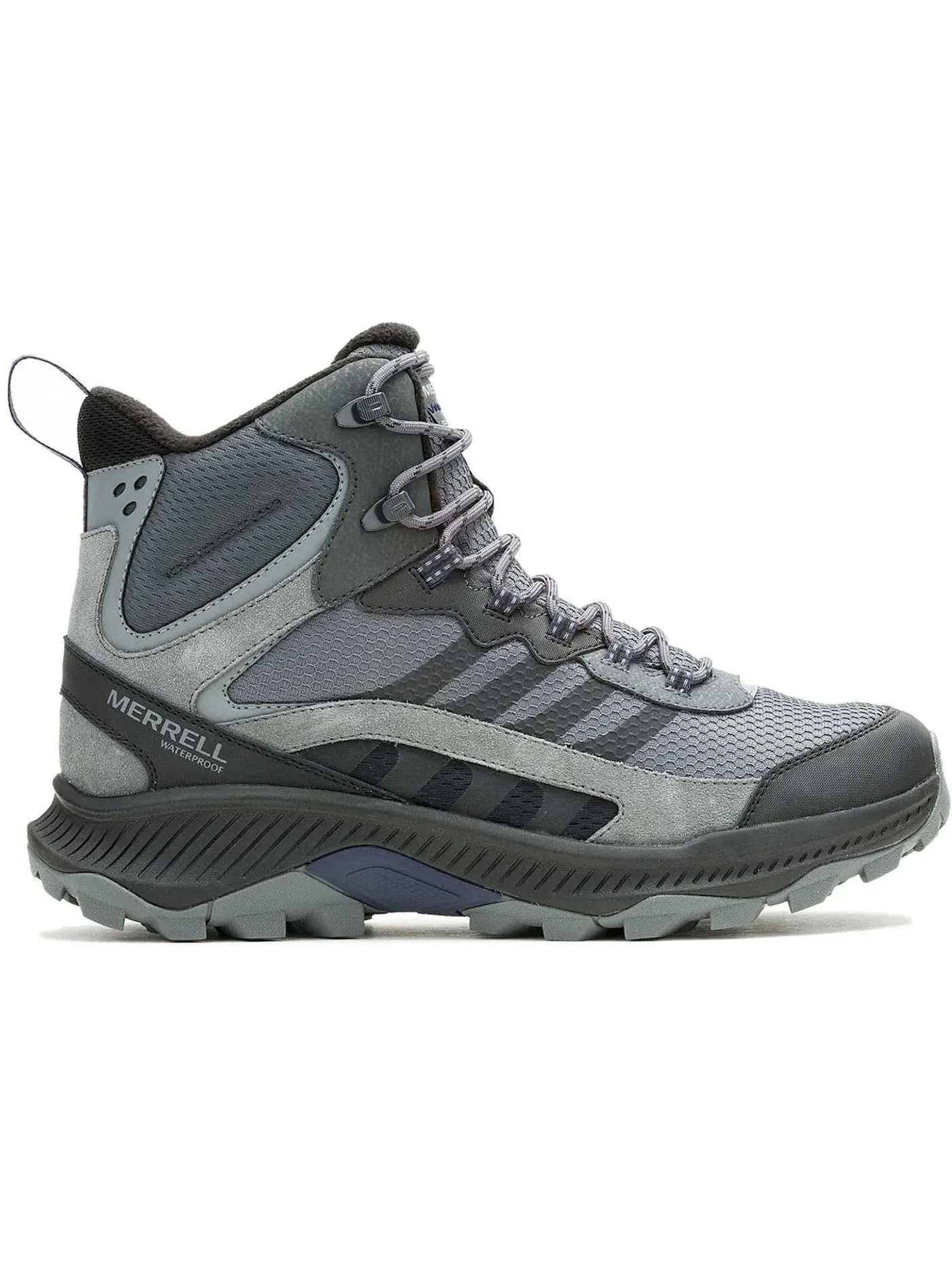 Мужские кроссовки для бега Merrell Speed Strike 2 Thermo Mid Waterproof — изображение 1 из 1, серый