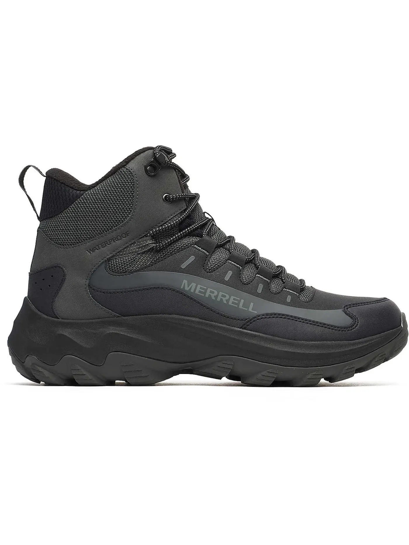 Мужские ботинки водонепроницаемые Merrell Thermo Chill 2 Mid Waterproof — изображение 1 из 1, черный