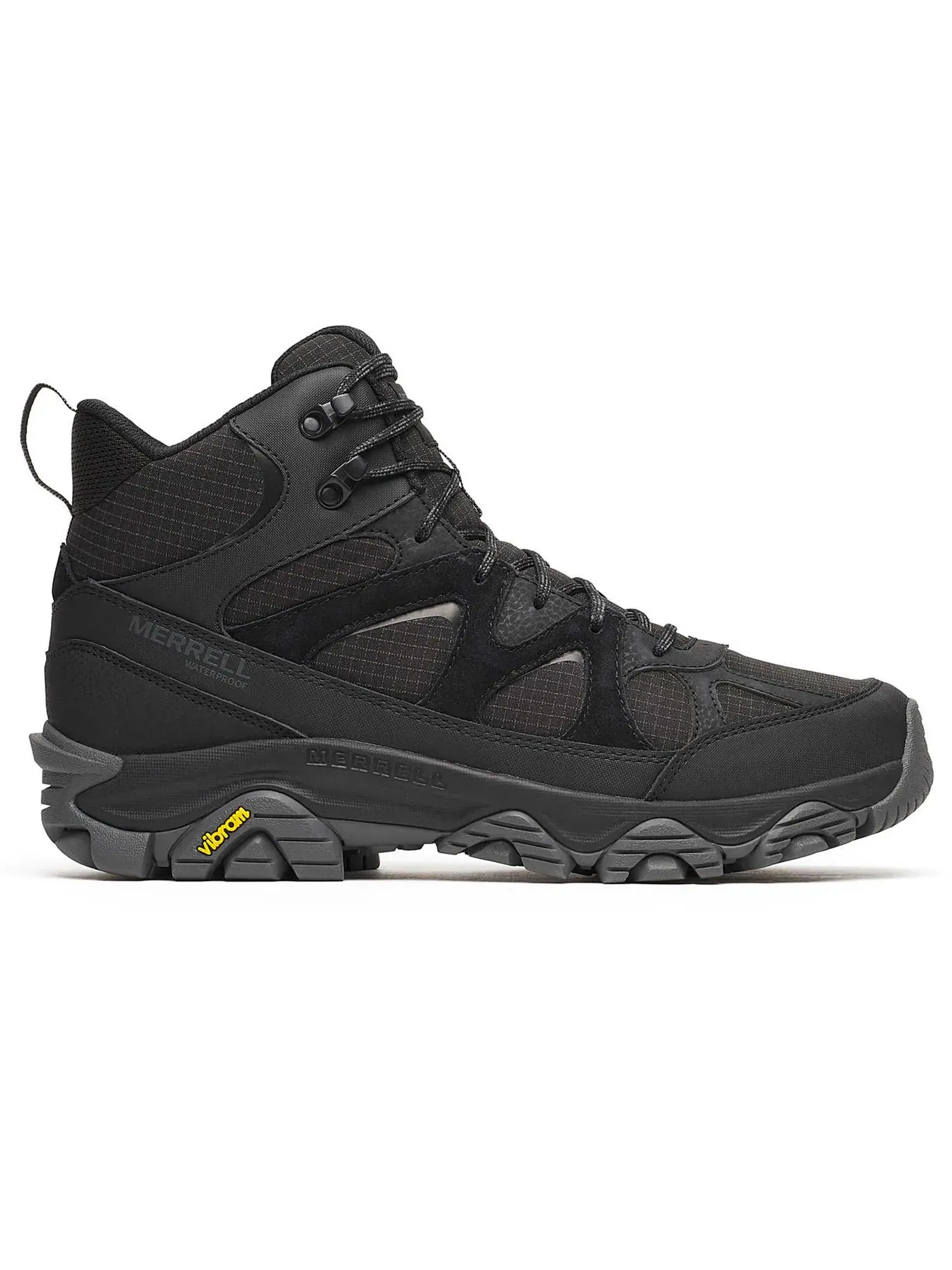 Мужские ботинки водонепроницаемые Merrell Thermo Snow Grip Mid Waterproof — изображение 1 из 1, черный