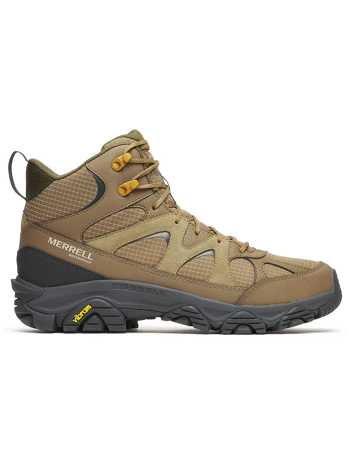 Мужские ботинки зимние водонепроницаемые Merrell Thermo Snow Grip Mid Waterproof — изображение 1 из 1, серый