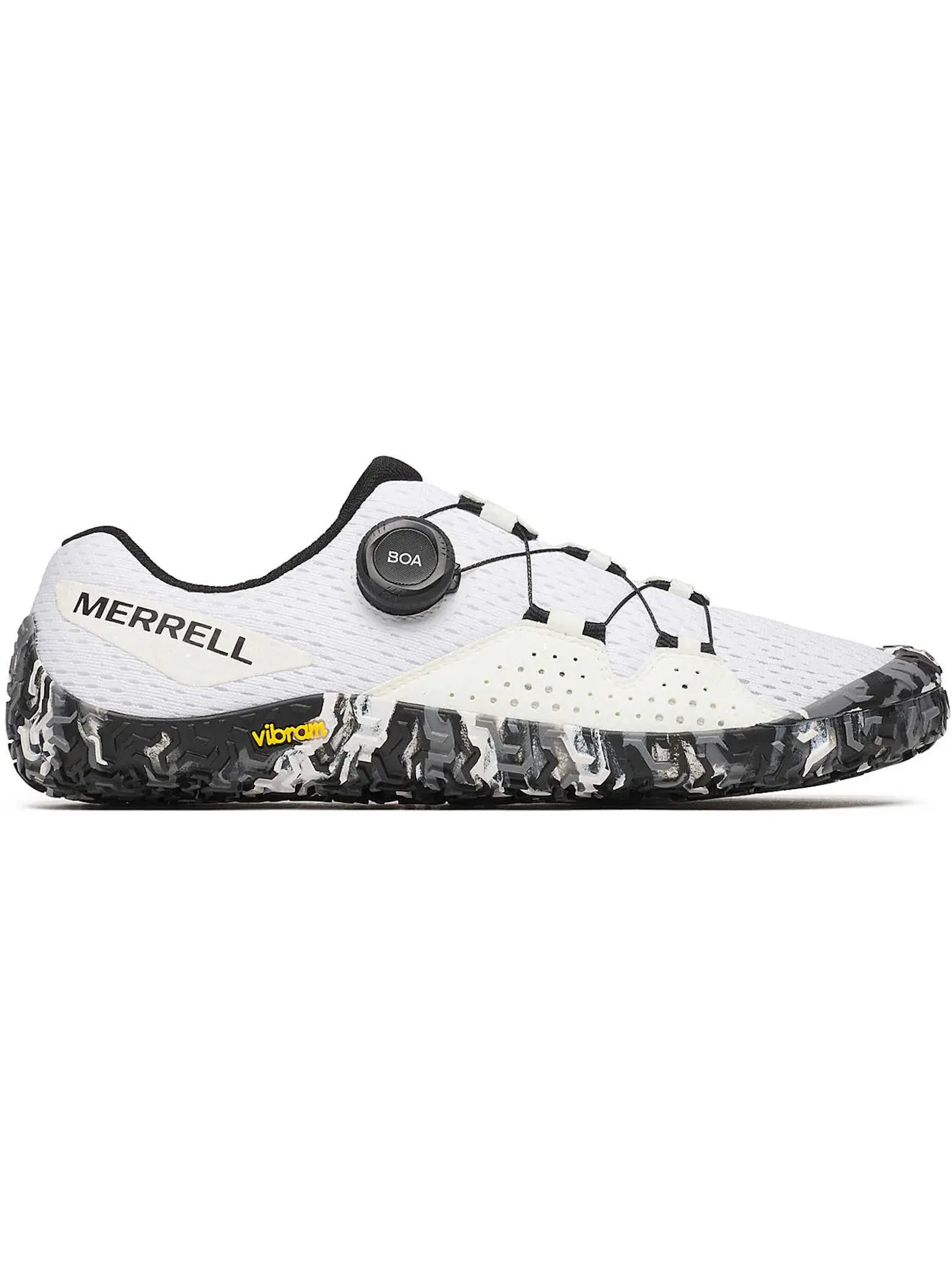 Мужские кроссовки для бега Merrell Vapor Glove 6 BOA — изображение 1 из 1, белый/черный