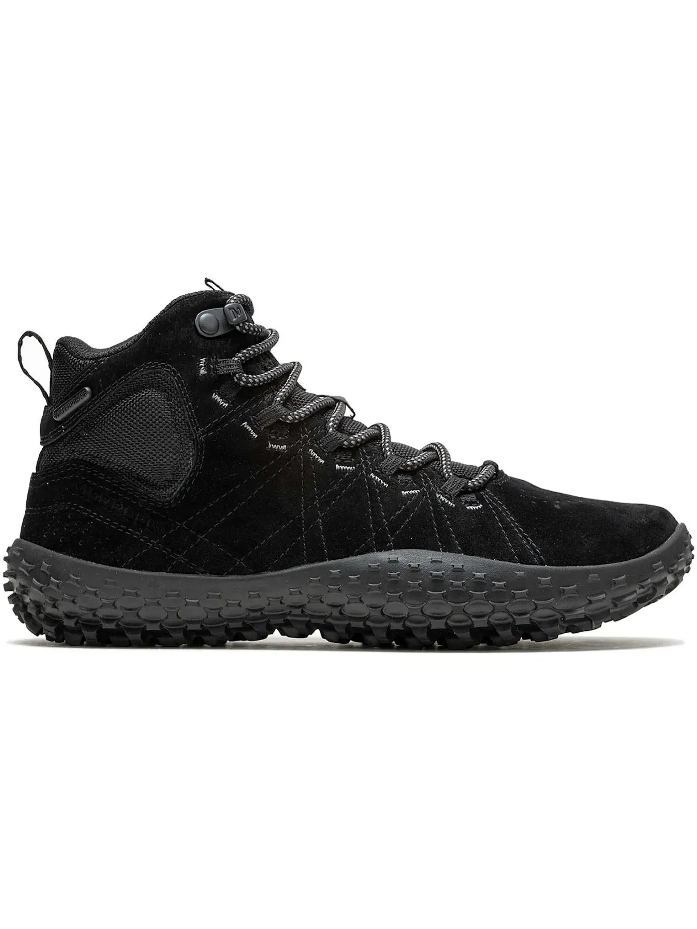 Женские кроссовки Merrell Wrapt Mid Waterproof — изображение 1 из 1, черный/черный