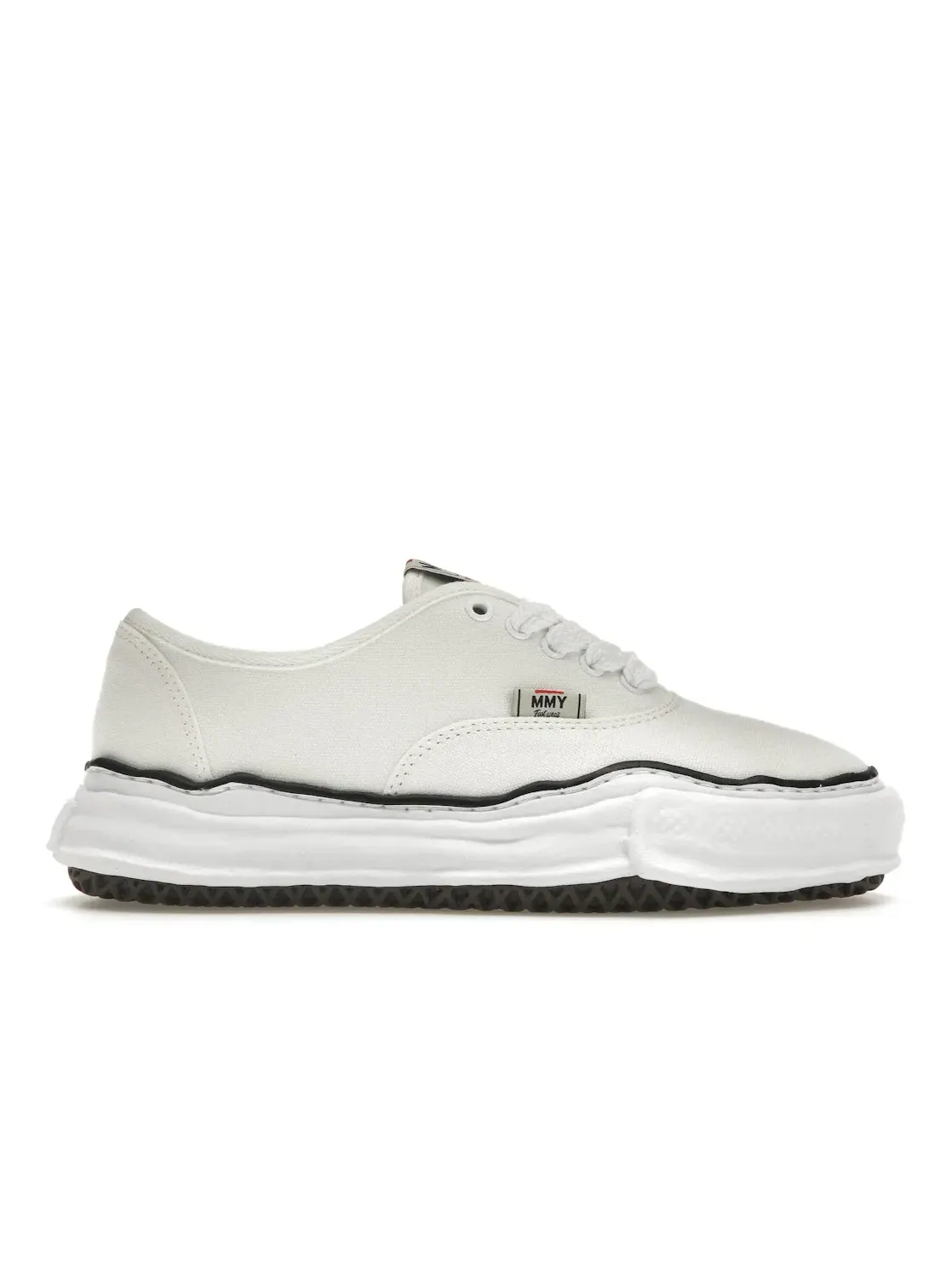 Мужские кеды с низким верхом Maison Mihara Yasuhiro Baker OG Sole Canvas Low — изображение 1 из 4, белый/серый