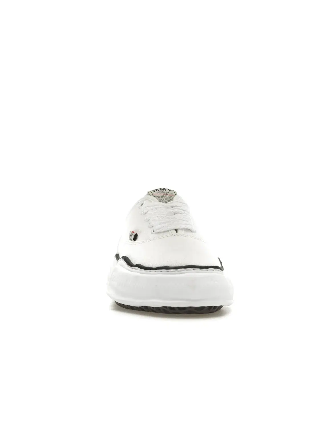 Мужские кеды с низким верхом Maison Mihara Yasuhiro Baker OG Sole Canvas Low — изображение 2 из 4, белый/серый