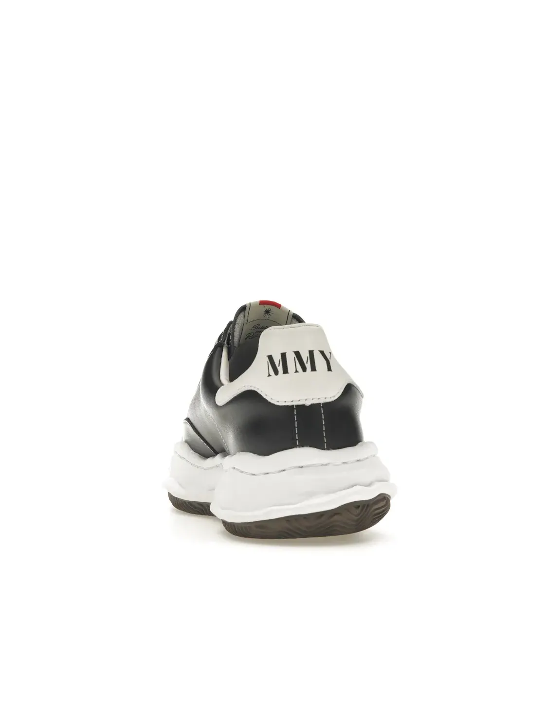 Мужские кроссовки на толстой подошве Maison Mihara Yasuhiro Blakey OG Sole Leather Low — изображение 4 из 4, черный/белый