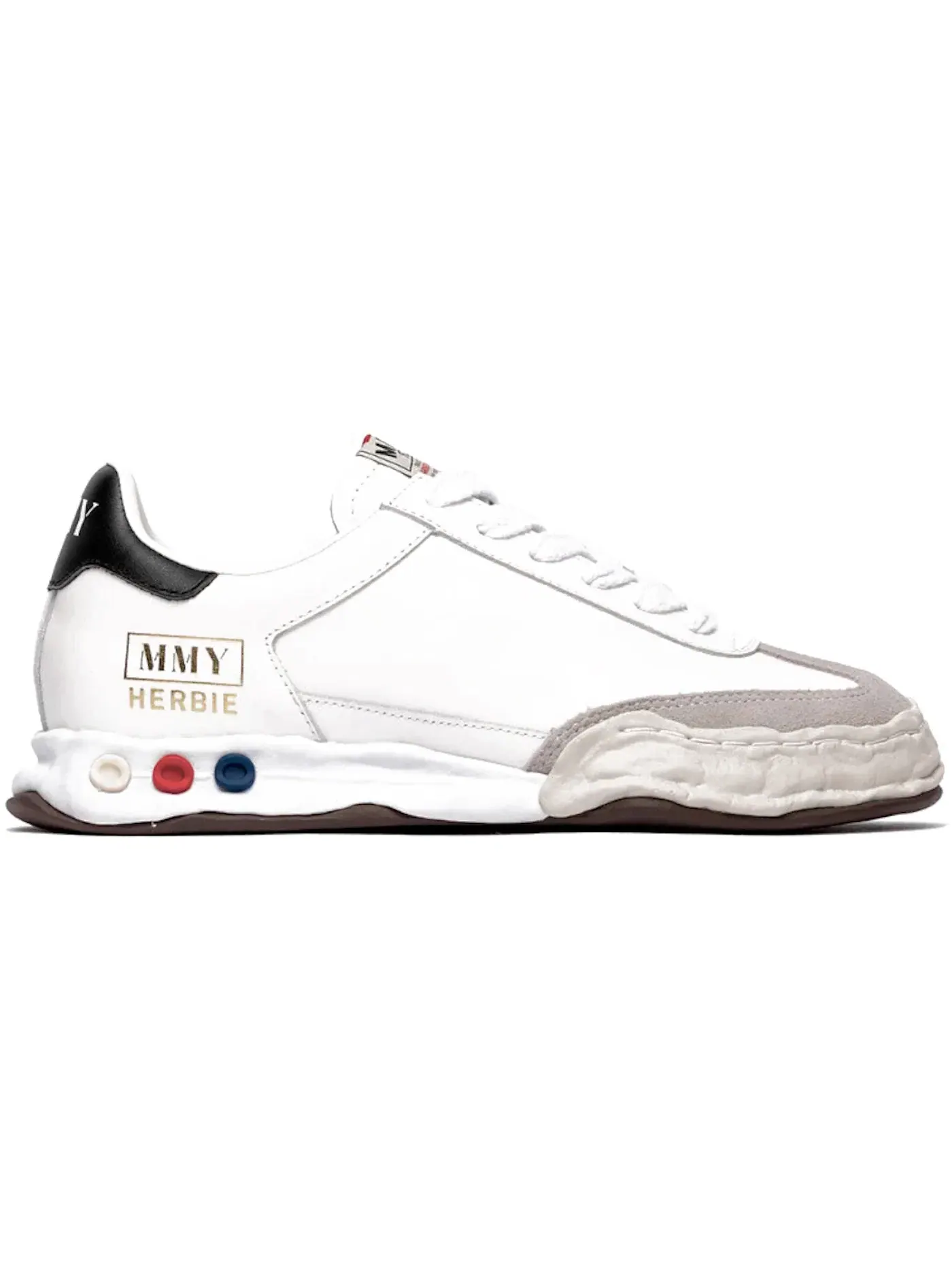 Мужские кроссовки с низким профилем Maison Mihara Yasuhiro Herbie OG Sole Leather Low — изображение 1 из 1