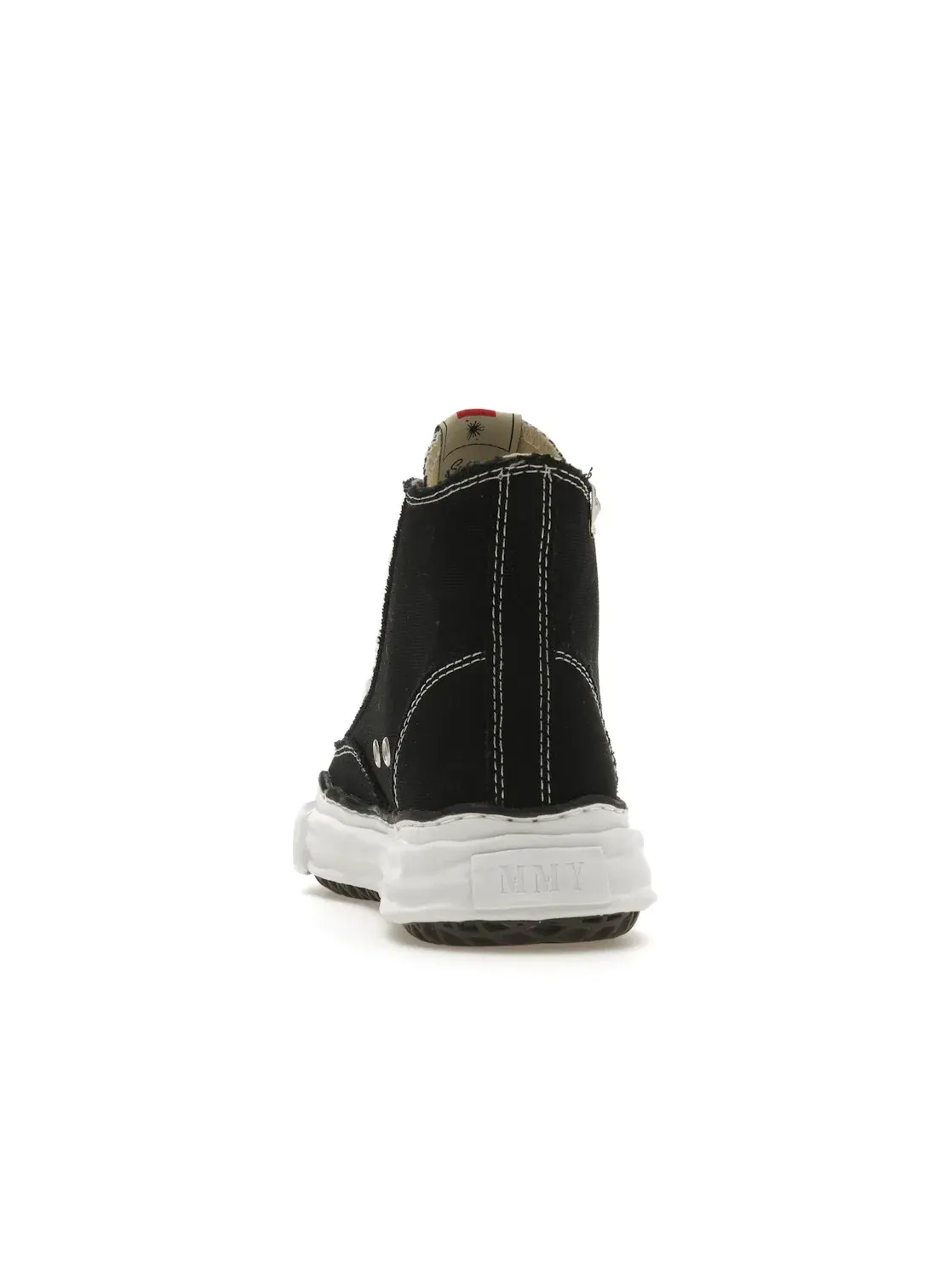 Мужские кроссовки с канвасом Maison Mihara Yasuhiro Peterson OG Sole Canvas High — изображение 4 из 4, белый/черный