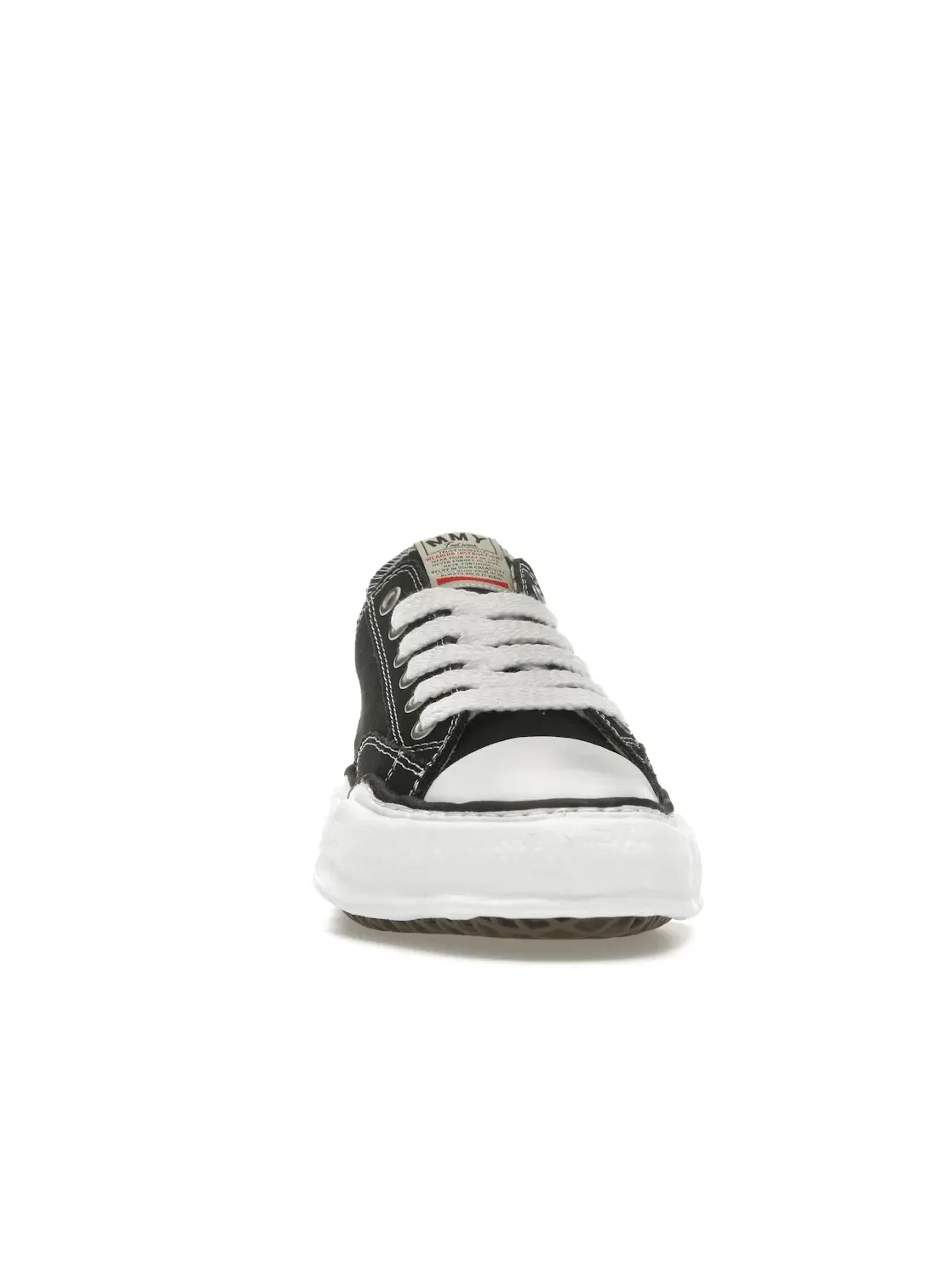 Мужские кеды из канваса с моделью Peterson OG Sole Canvas Low Maison Mihara Yasuhiro — изображение 2 из 4, белый/черный