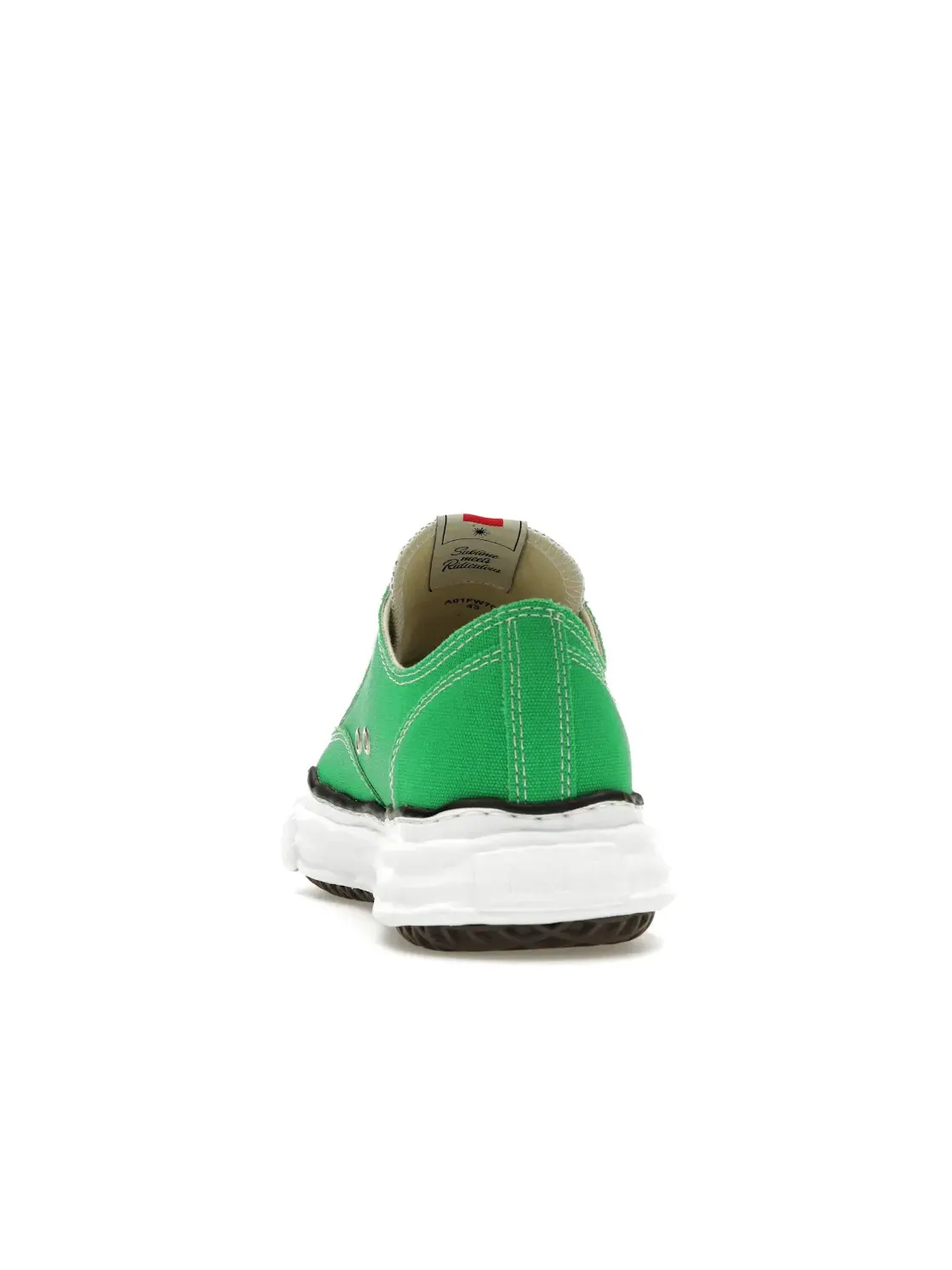 Мужские кеды Peterson OG Sole Canvas Low Maison Mihara Yasuhiro — изображение 4 из 4, зеленый/белый