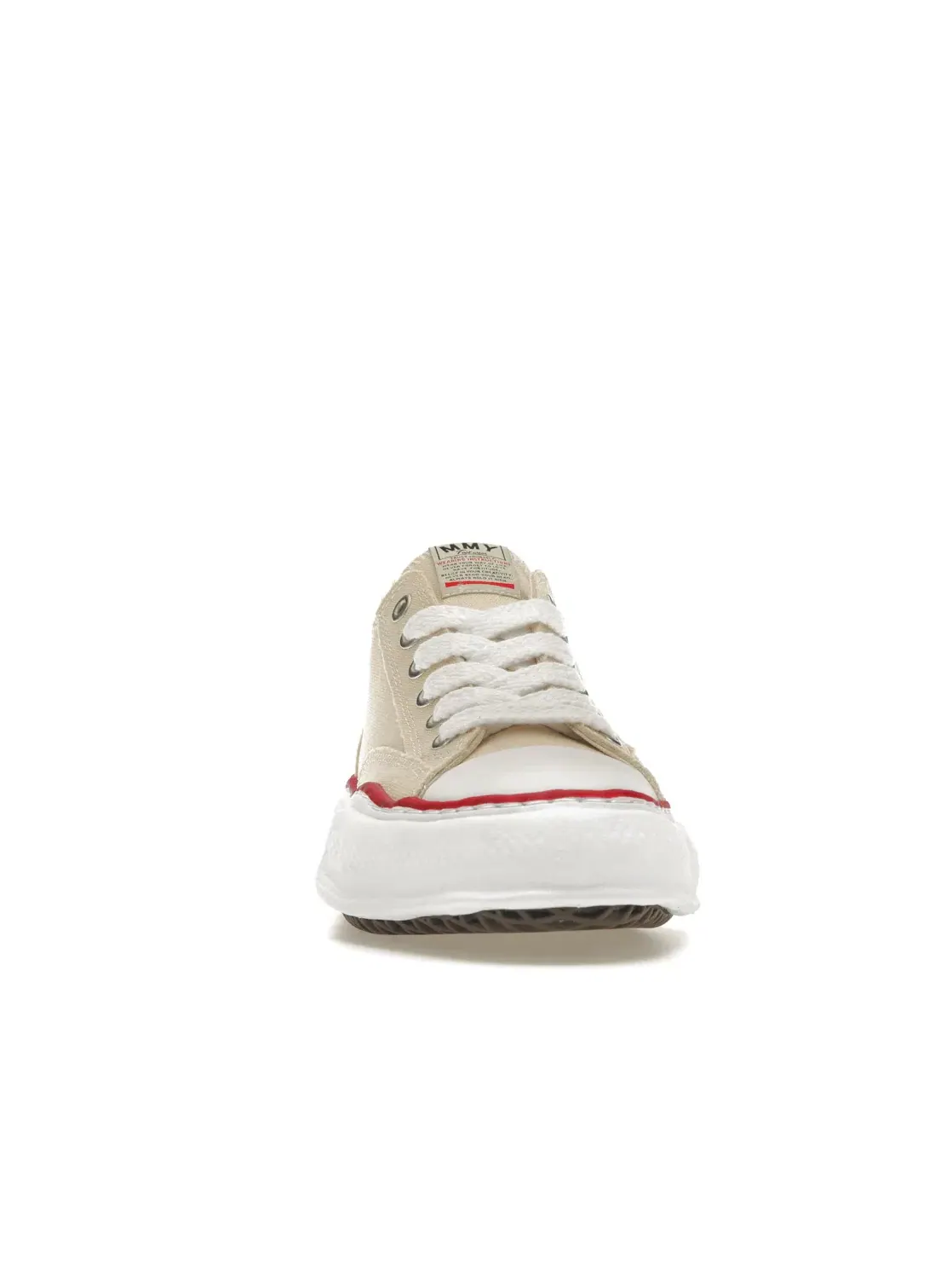 Мужские кроссовки с низким верхом Peterson OG Sole Canvas Low Maison Mihara Yasuhiro — изображение 2 из 4, натуральный белый