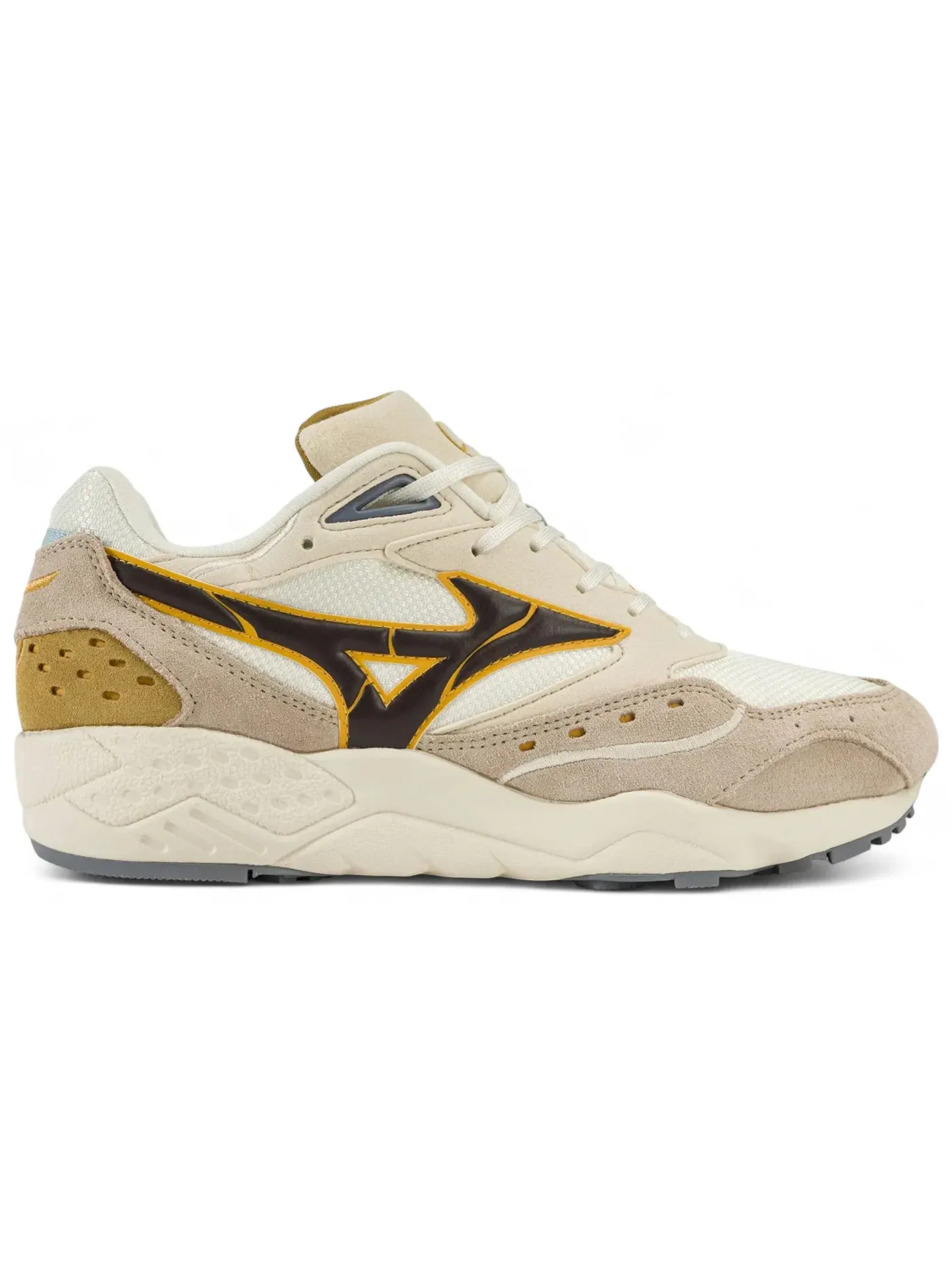 Мужские кроссовки Lifestyle Mizuno Contender, Pristine/Chicory Coffee/Mojave Desert — изображение 1 из 1