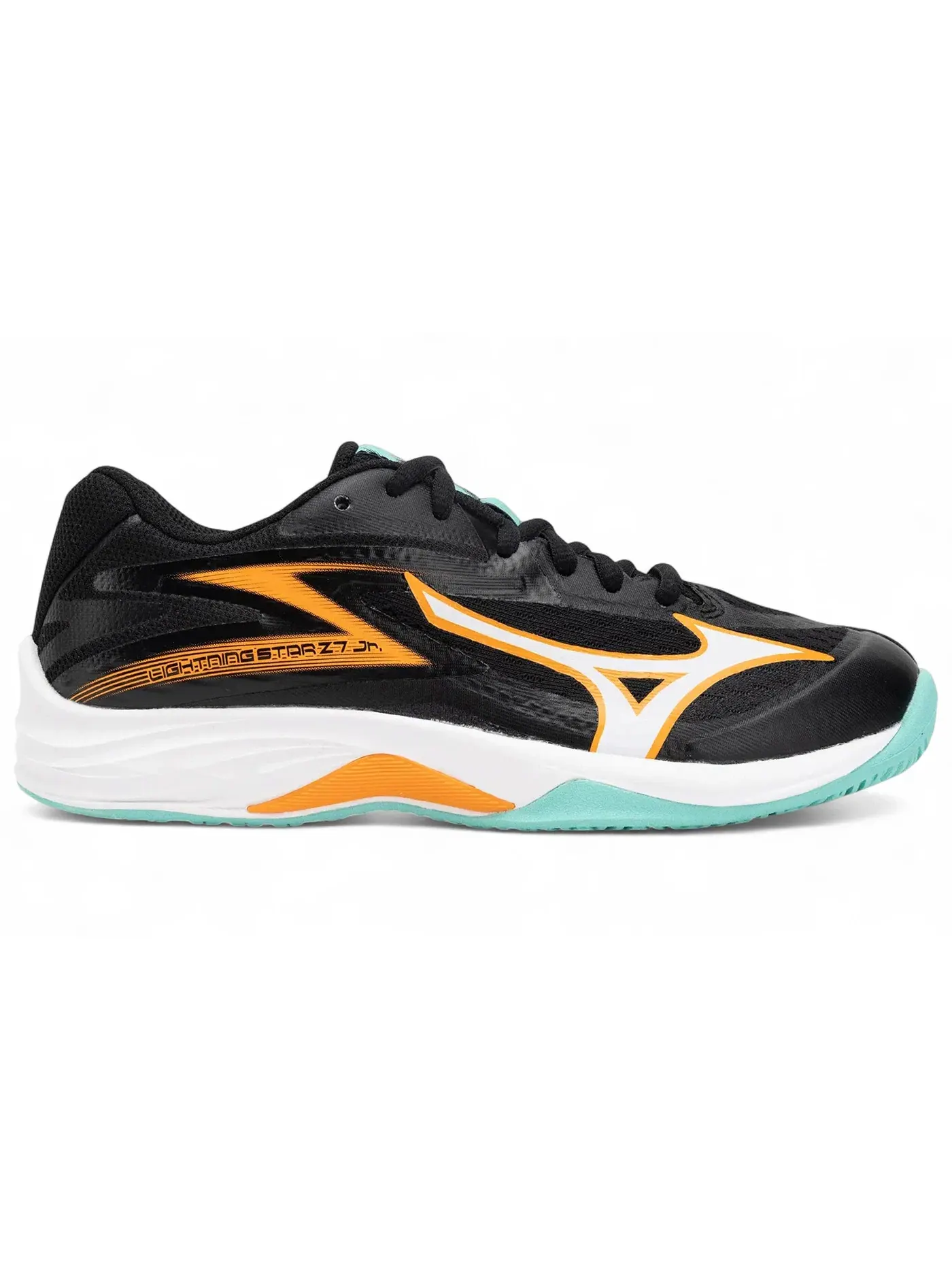 Детские кроссовки для активного спорта Mizuno Lightning Star Z7 — изображение 1 из 1, черный//зеленый