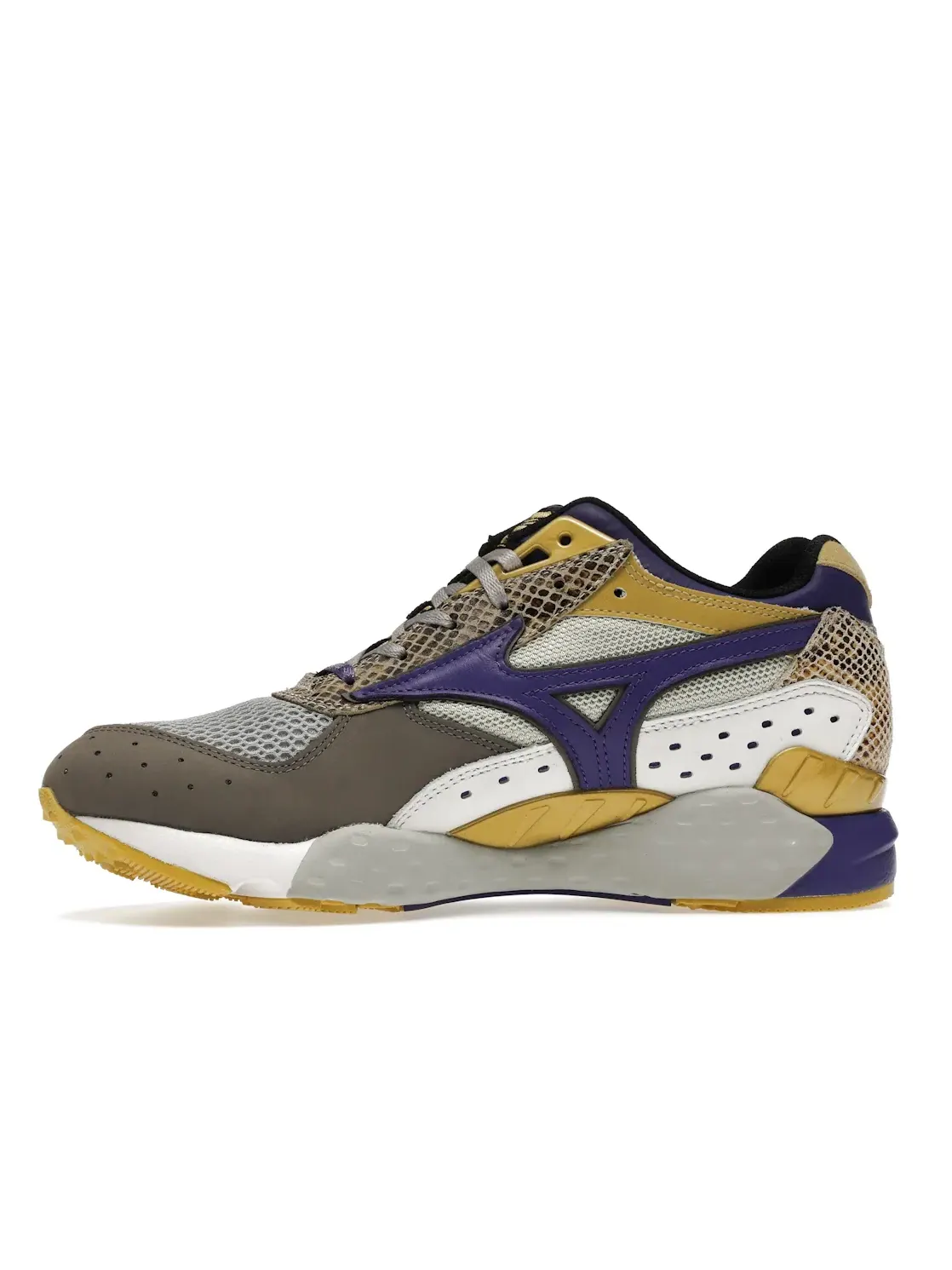 Мужские кроссовки Lifestyle Mizuno Mondo Control — изображение 3 из 4, белый/золотистый