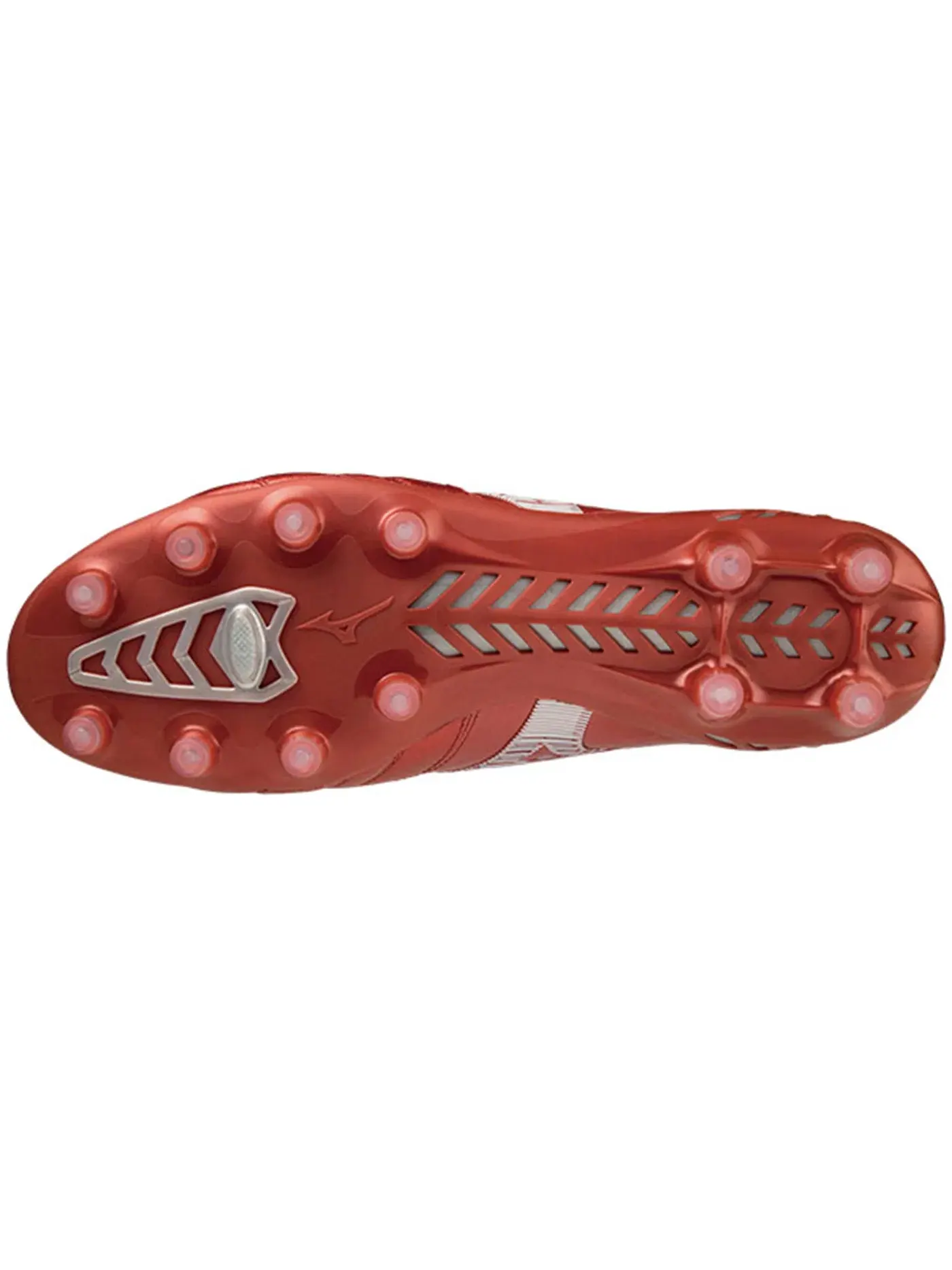 Мужские кроссовки с кенгуровой кожи Mizuno Morelia Neo 3 Japan — изображение 2 из 2, красный/белый/красный