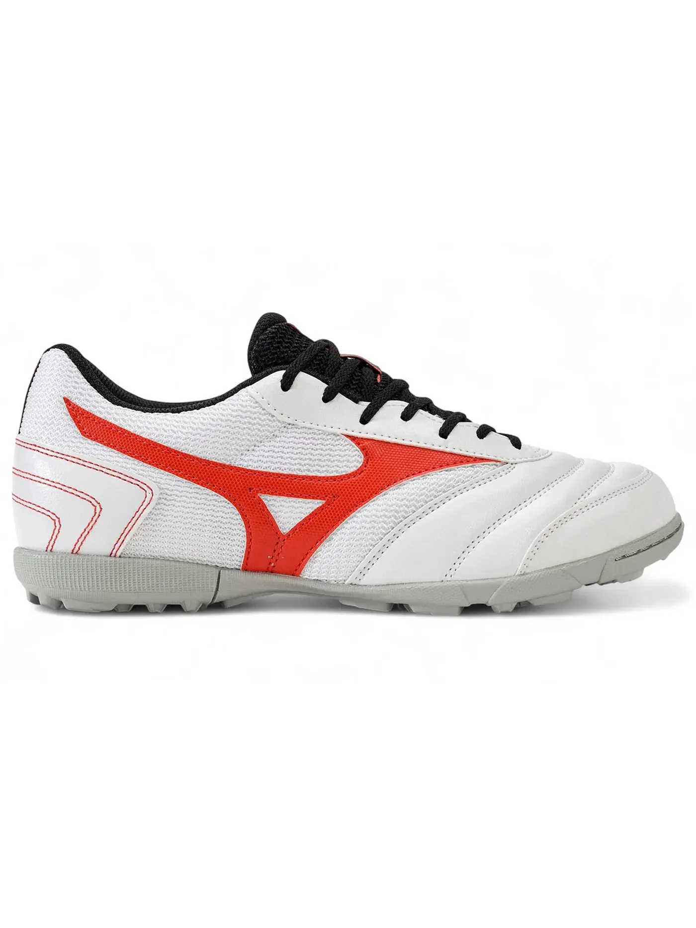 Детские кроссовки для активного спорта Mizuno Morelia Sala Club TF Jr — изображение 1 из 1, белый/красный