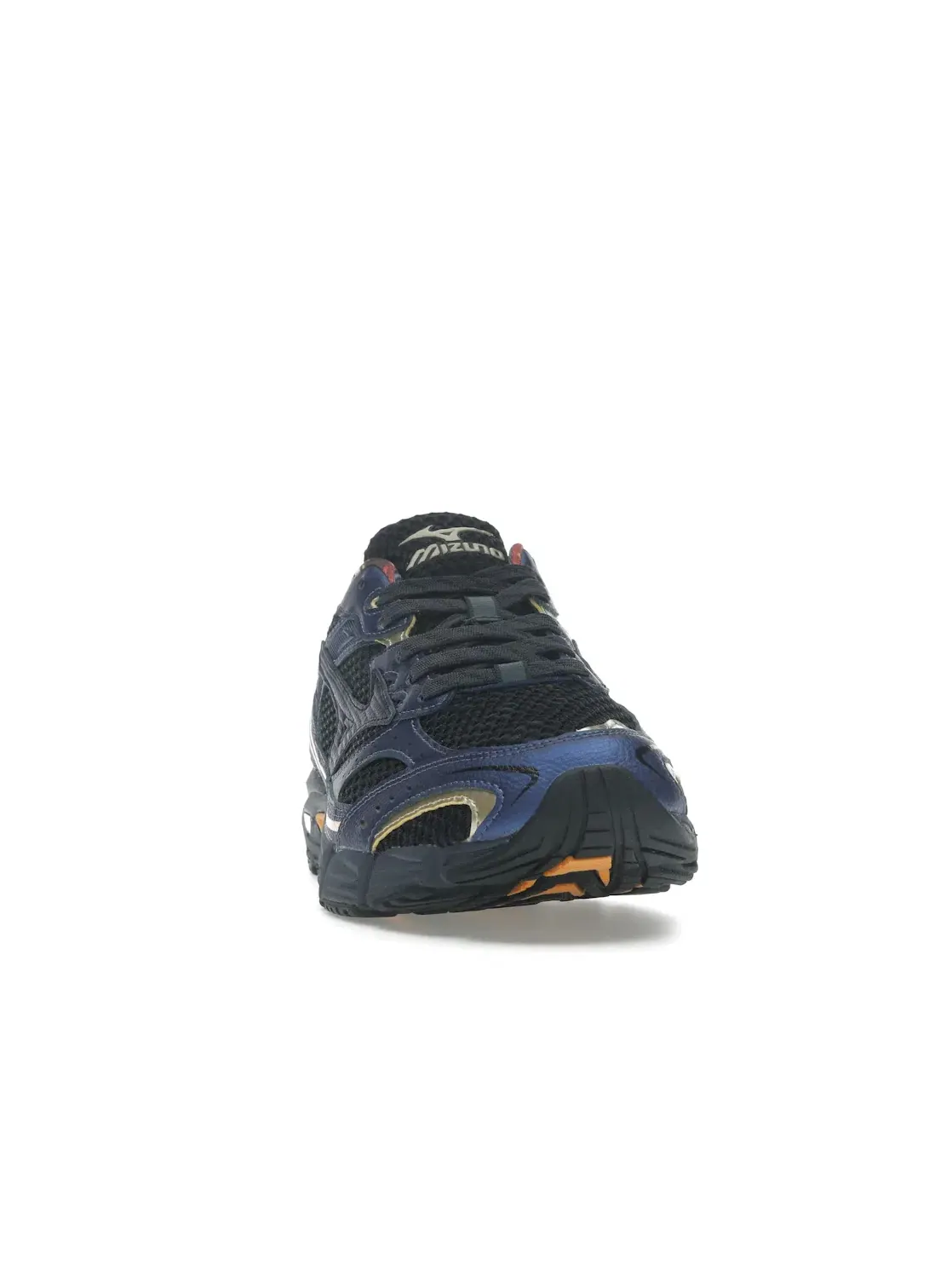 Мужские кроссовки Lifestyle Mizuno MXR — изображение 2 из 4, черный/черный/оранжевый