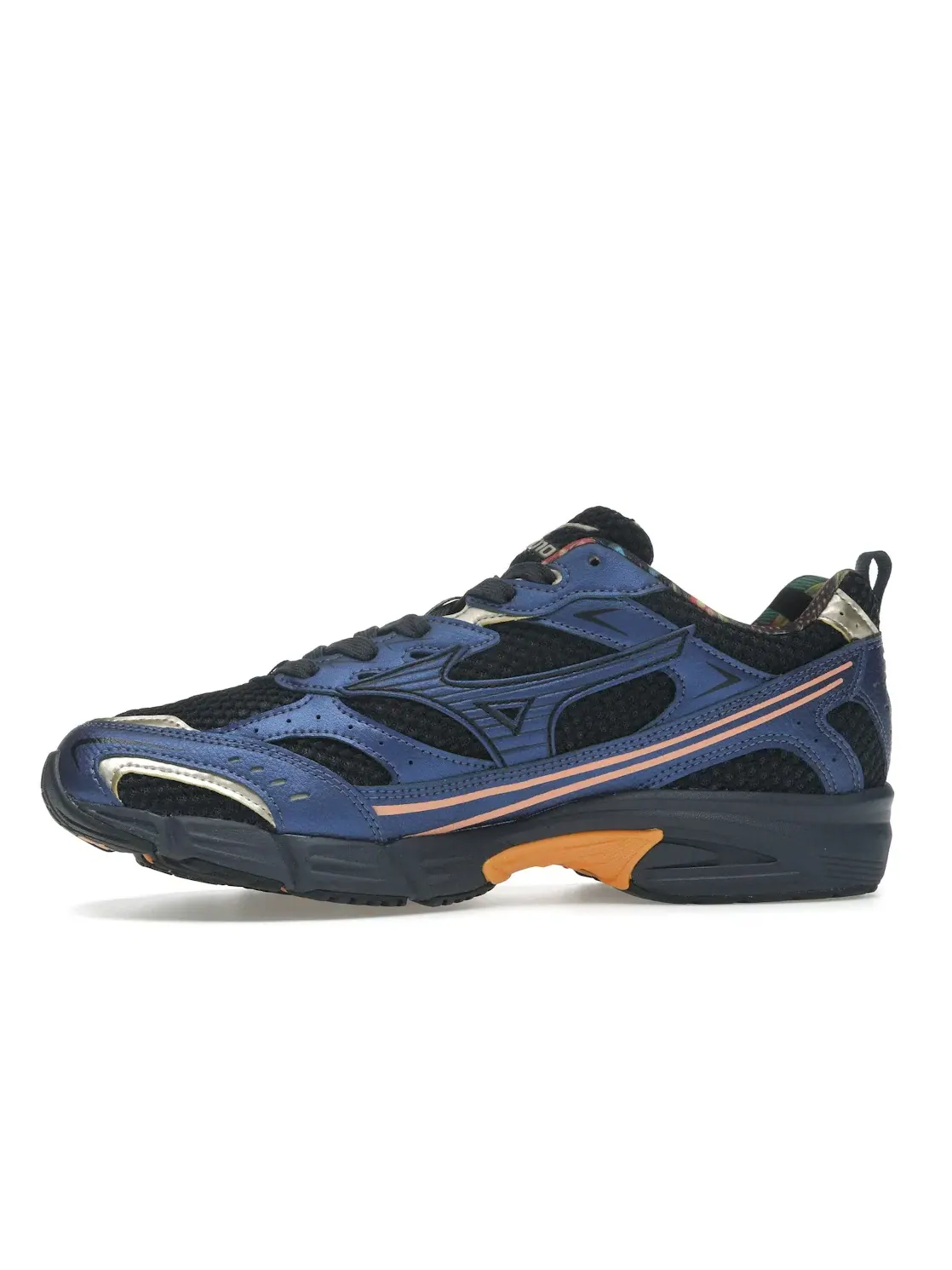 Мужские кроссовки Lifestyle Mizuno MXR — изображение 3 из 4, черный/черный/оранжевый