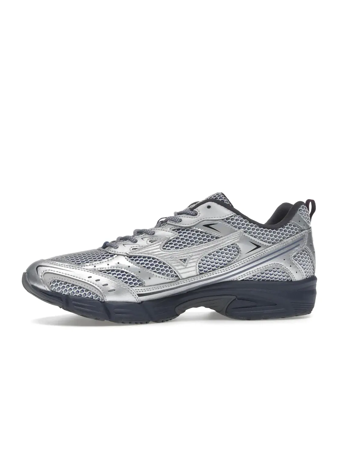 Мужские кроссовки Lifestyle Mizuno MXR — изображение 3 из 4, серебристый/серебристый