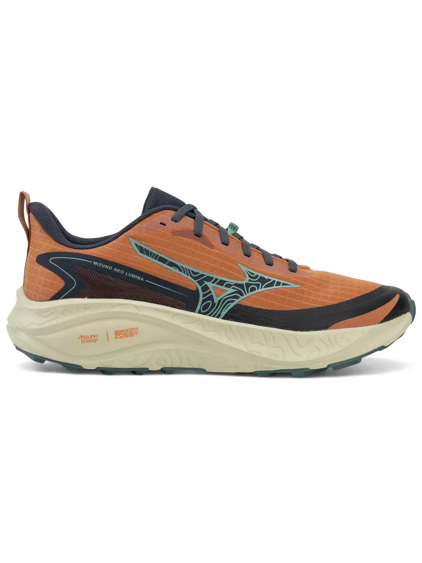 Мужские кроссовки для бега Mizuno Neo Lumina Mizuno — изображение 1 из 1, зеленый песочный