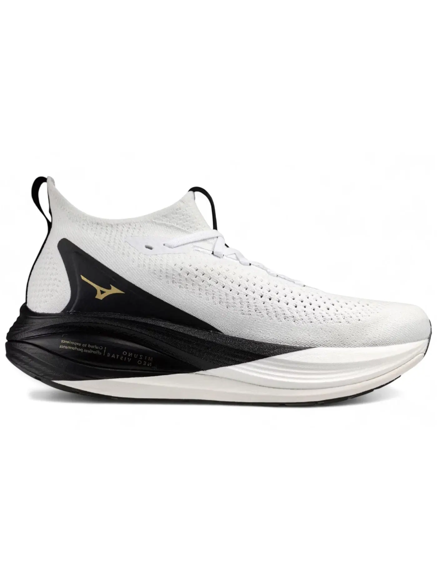 Мужские кроссовки Lifestyle Mizuno Neo Vista 2 — изображение 1 из 1, белый/черный/золотистый