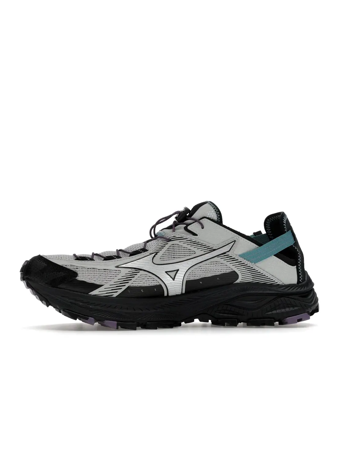 Мужские кроссовки для бега Mizuno Racer Trail SE V2 — изображение 3 из 4, серый/черный