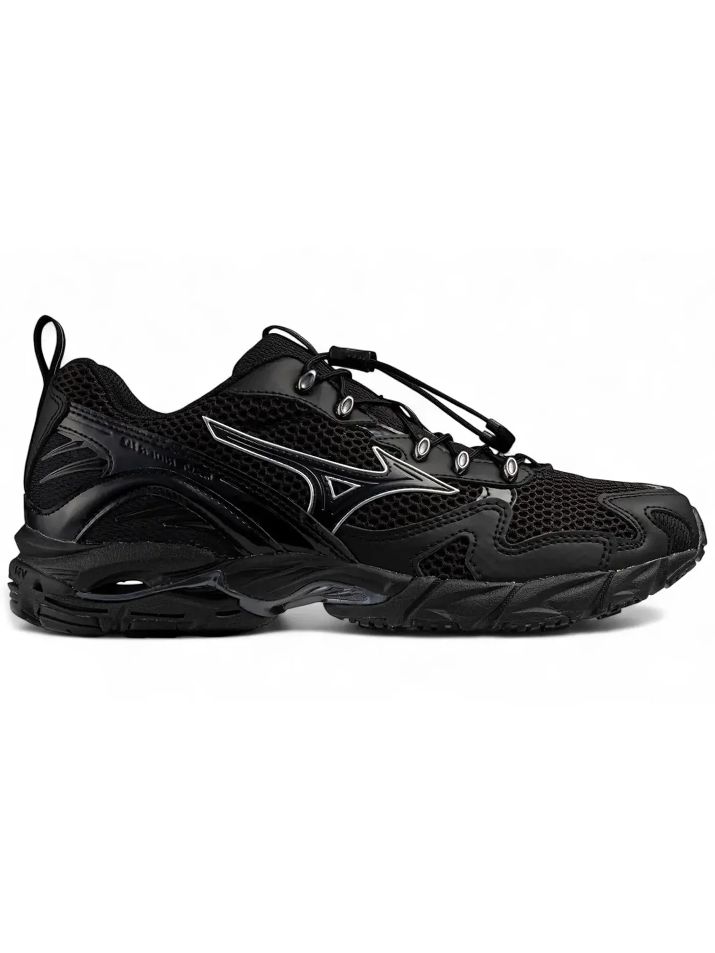 Мужские кроссовки Lifestyle Mizuno SLY Wave Rider 10 — изображение 1 из 1, черный/серебристый