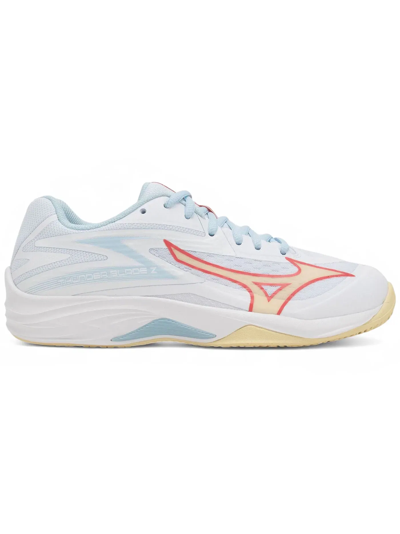 Женские кроссовки для производительности Mizuno Thunder Blade Z Mizuno — изображение 1 из 1, белый//бледный