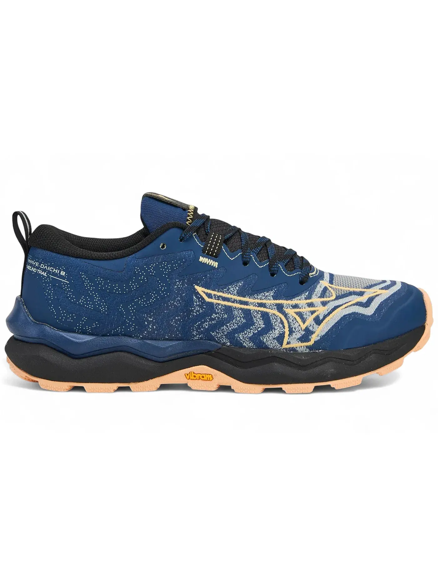 Женские кроссовки для бега с технологией Wave Mizuno Wave Daichi 8 — изображение 1 из 1, синий//черный