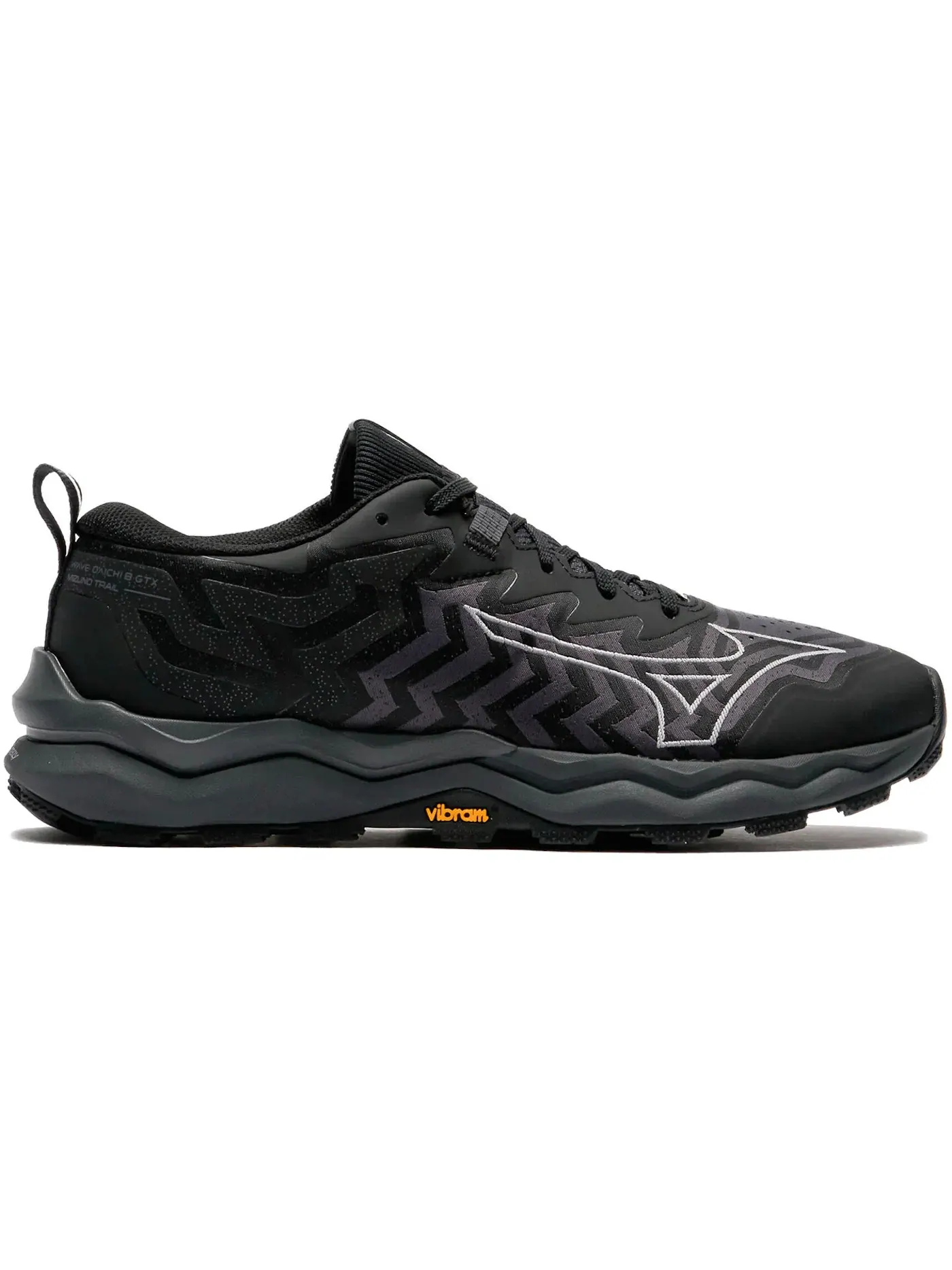 Мужские кроссовки с мембраной Mizuno Wave Daichi 8 Gore-Tex — изображение 1 из 1, серый/черный