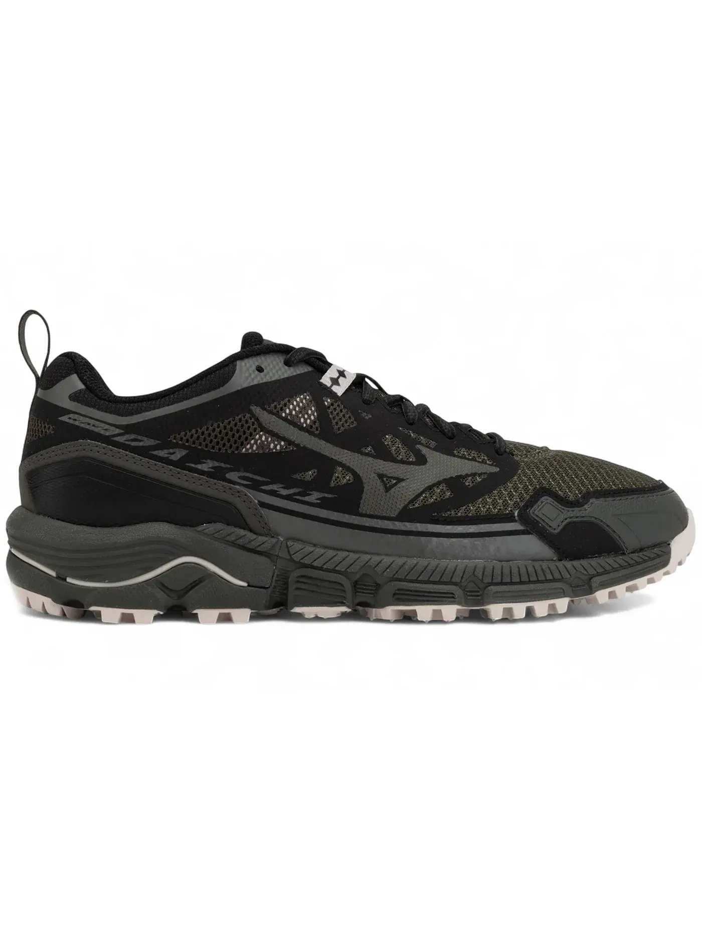 Мужские кроссовки Lifestyle Mizuno Wave Daichi LS — изображение 1 из 1, черный/серебристый