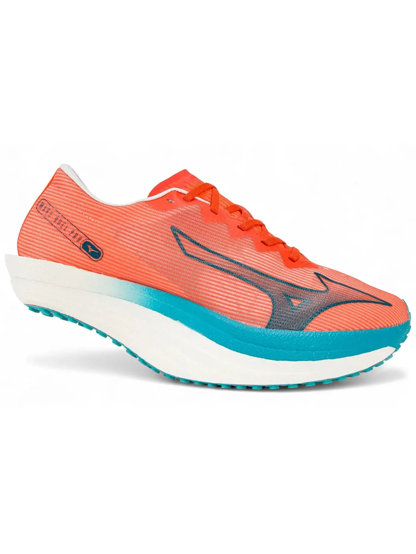 Мужские кроссовки для бега Mizuno Wave Duel Pro, Soleil/Bashes/Mblue — изображение 1 из 1