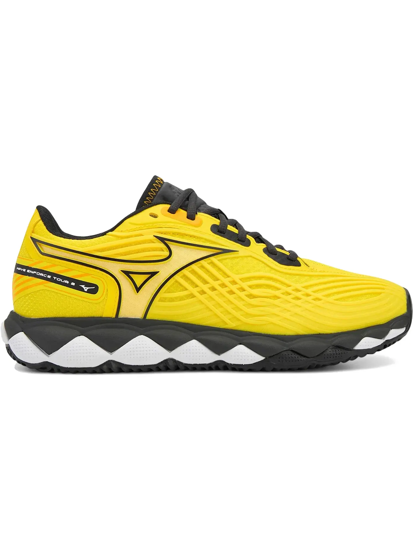 Мужские кроссовки для тенниса Mizuno Wave Enforce Tour 2 — изображение 1 из 1, желтый черный песочный