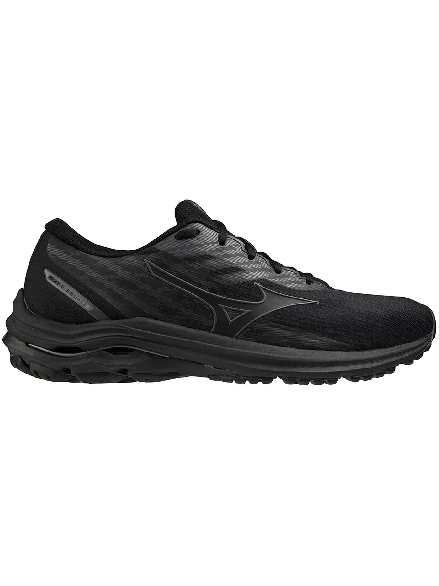 Женские кроссовки для бега Mizuno Wave Equate 7 — изображение 1 из 1, черный/металлик серый