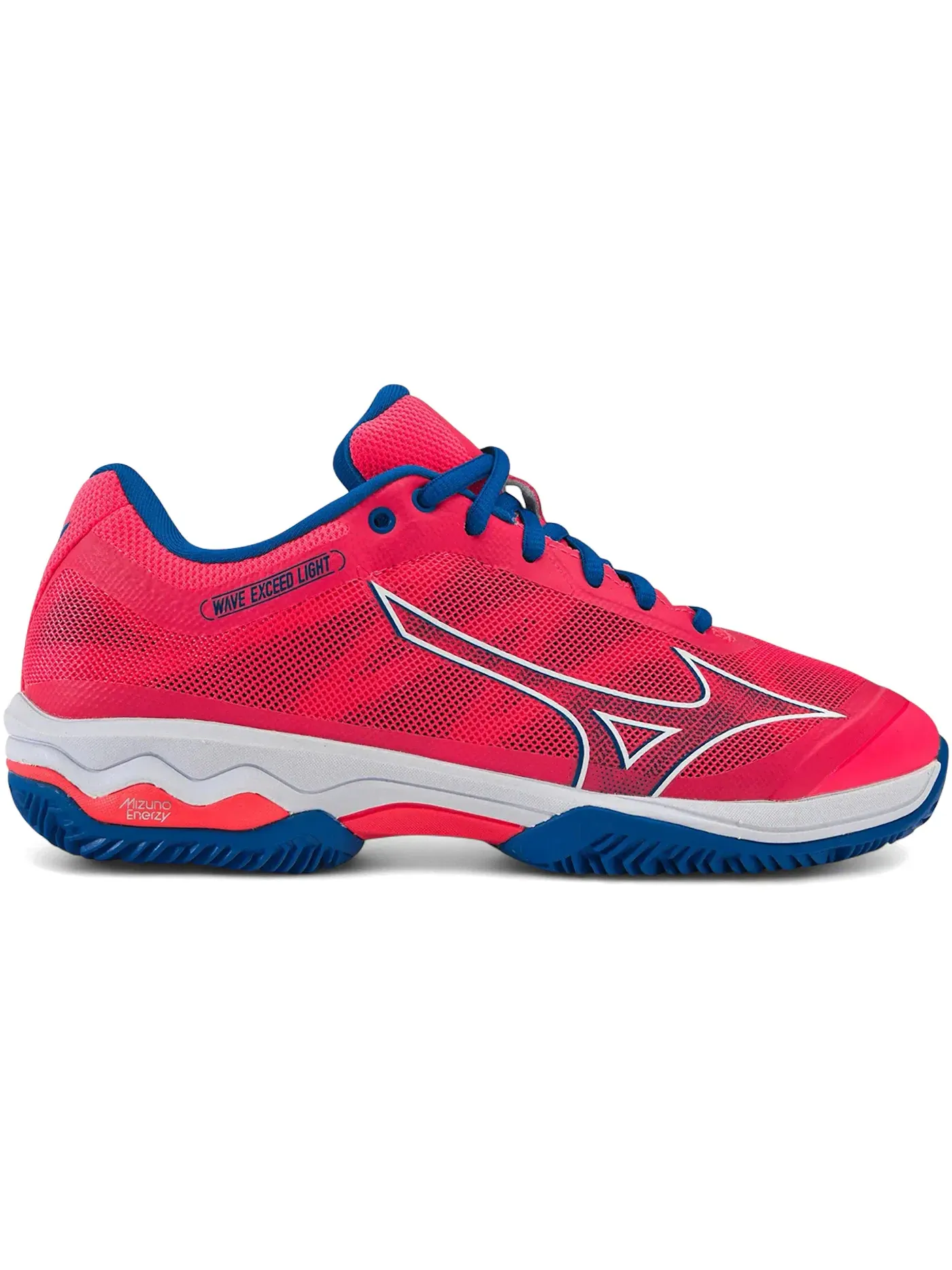 Женские кроссовки для тенниса с технологией Wave Mizuno Wave Exceed Court AC Mizuno — изображение 1 из 1, розовый/белый/синий