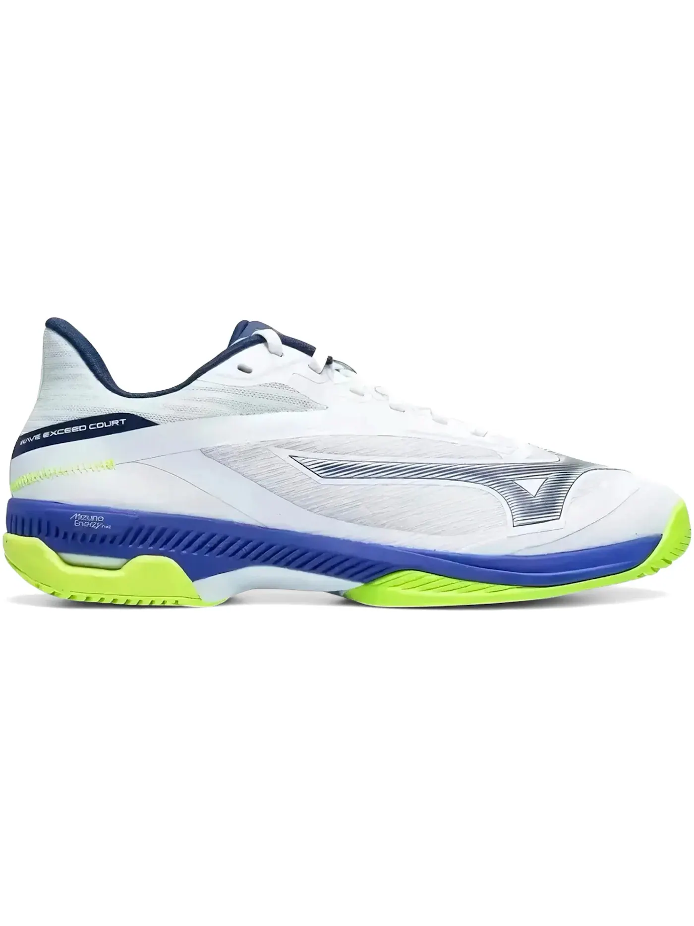 Мужские кроссовки для тенниса Mizuno Wave Exceed Court AC — изображение 1 из 1, белый синий