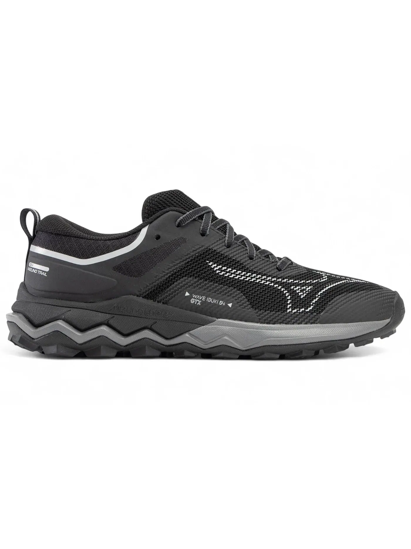 Женские кроссовки для бега с мембраной Gore-Tex Mizuno Wave Ibuki 4 — изображение 1 из 1, черный/серебристый