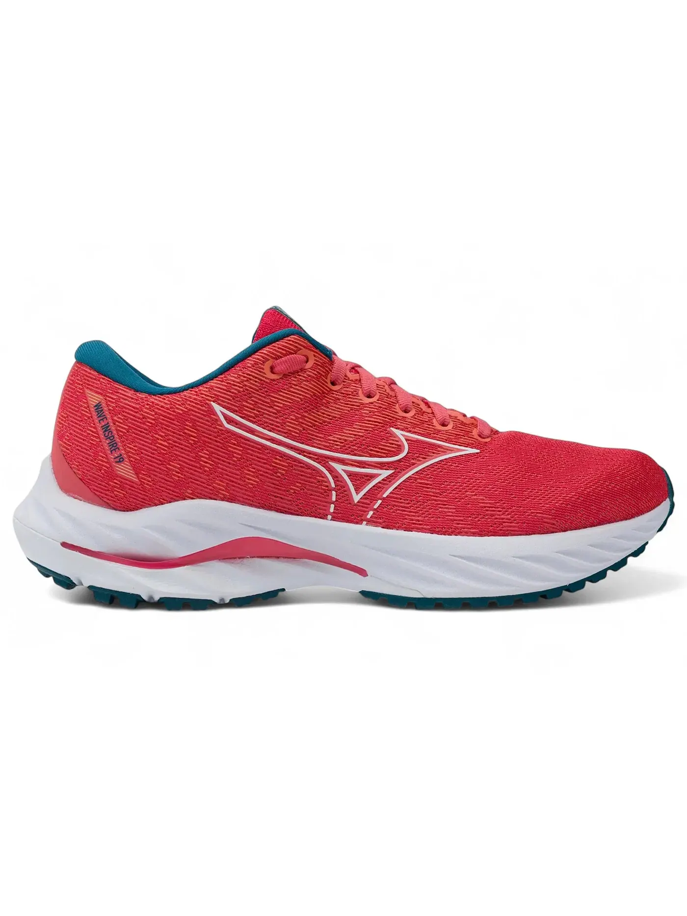 Женские кроссовки для бега Mizuno Wave Inspire 19 — изображение 1 из 1, розовый/белый/синий