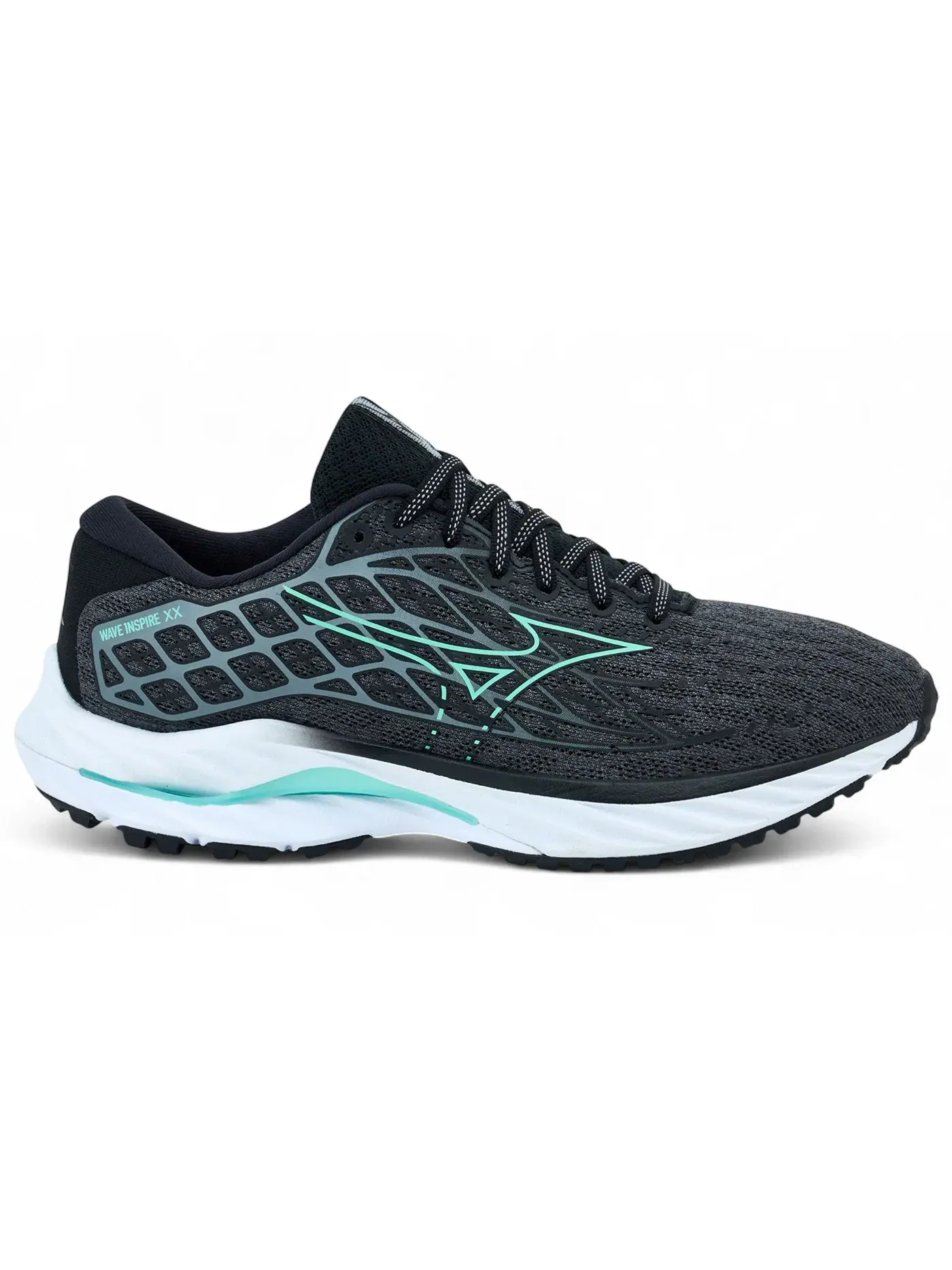 Женские кроссовки для бега Mizuno Wave Inspire 20 — изображение 1 из 1, зеленый черный