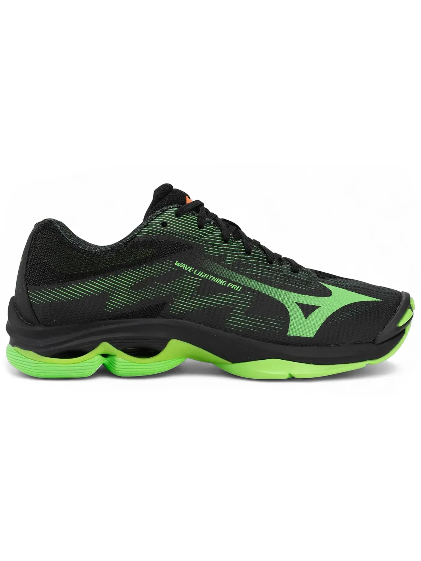Мужские кроссовки для волейбола Mizuno Wave Lightning Pro — изображение 1 из 1, черный//оранжевый