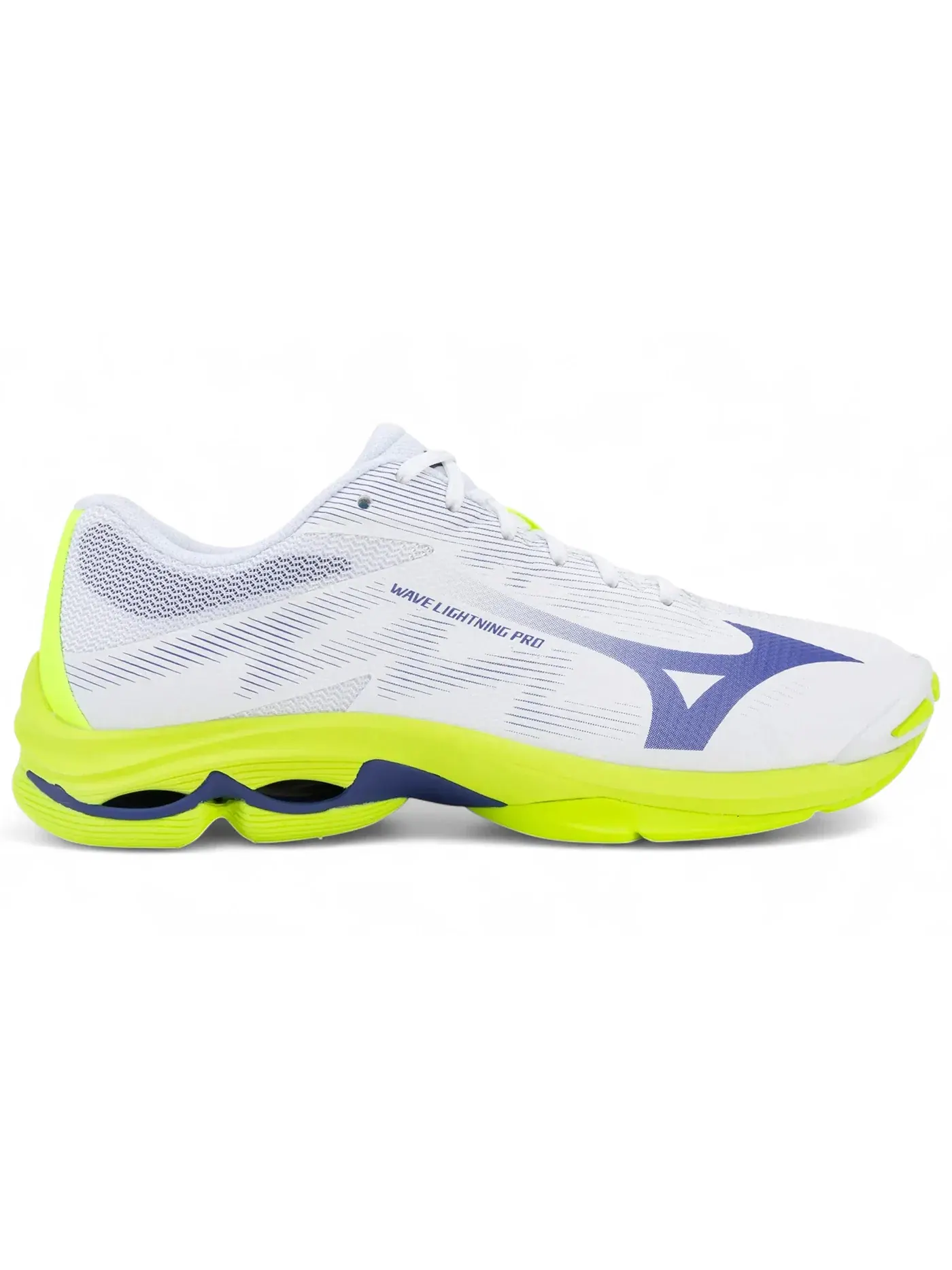 Мужские кроссовки для волейбола Mizuno Wave Lightning Pro — изображение 1 из 1, белый желтый синий