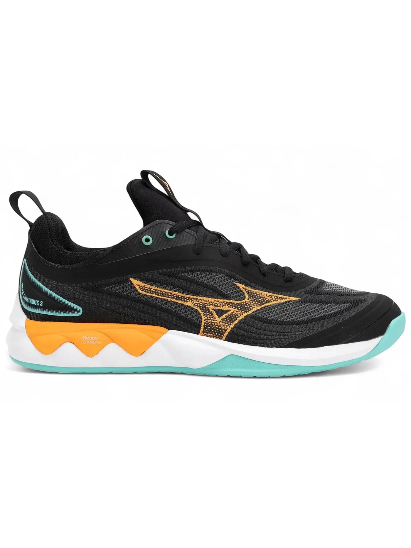 Мужские кроссовки для бега Wave Luminous 3 Mizuno — изображение 1 из 1, черный//зеленый