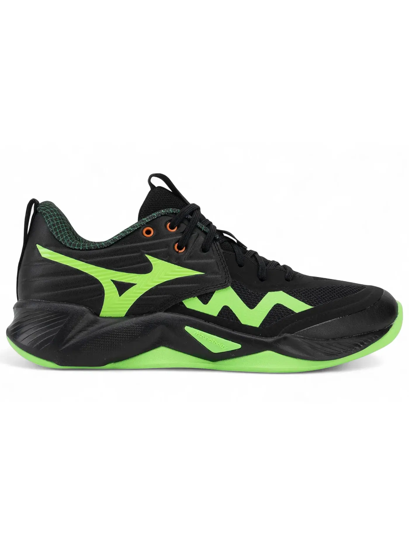 Мужские кроссовки для волейбола Mizuno Wave Momentum Pro — изображение 1 из 1, черный//оранжевый