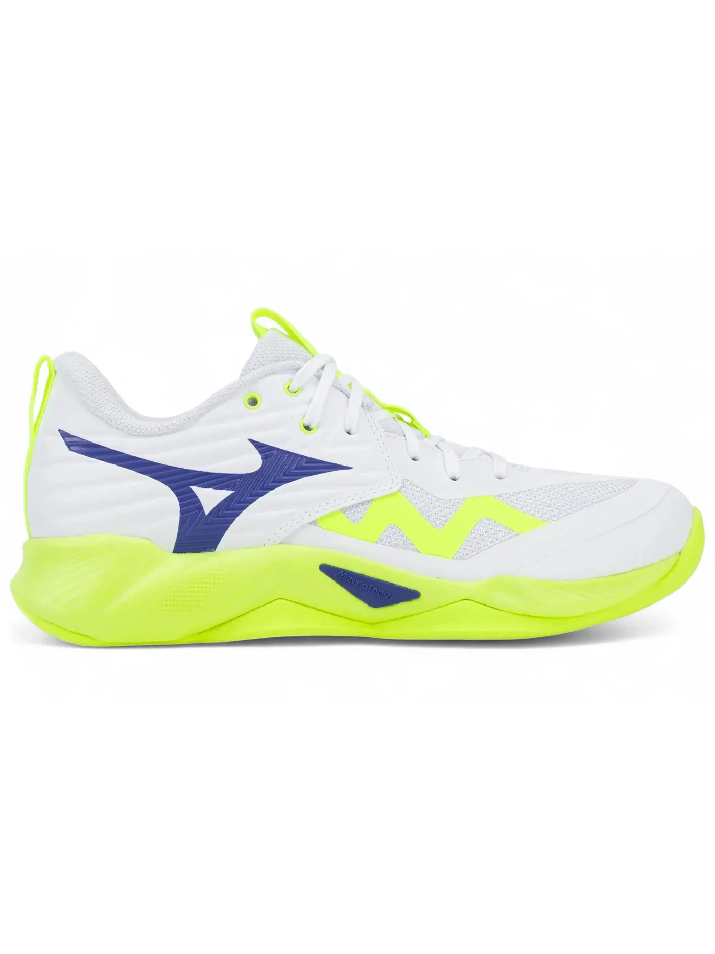 Мужские кроссовки для волейбола Mizuno Wave Momentum Pro — изображение 1 из 1, белый желтый синий