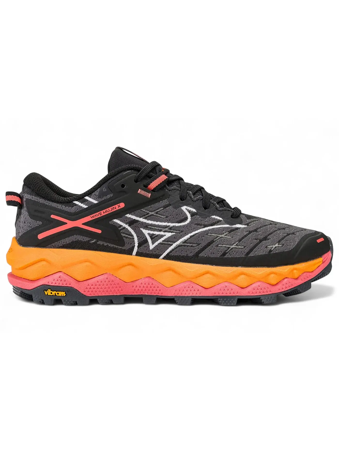 Женские кроссовки для бега Mizuno Wave Mujin 10 — изображение 1 из 1, черный/белый