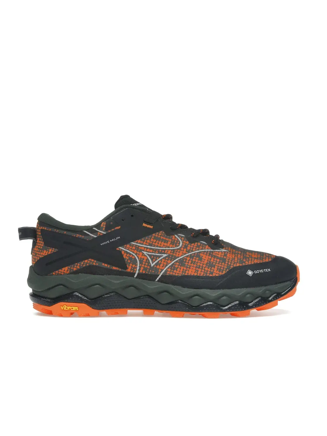 Мужские кроссовки для бега с мембраной Gore-Tex Mizuno Wave Mujin LS Gore-Tex — изображение 1 из 4, оранжевый/серый
