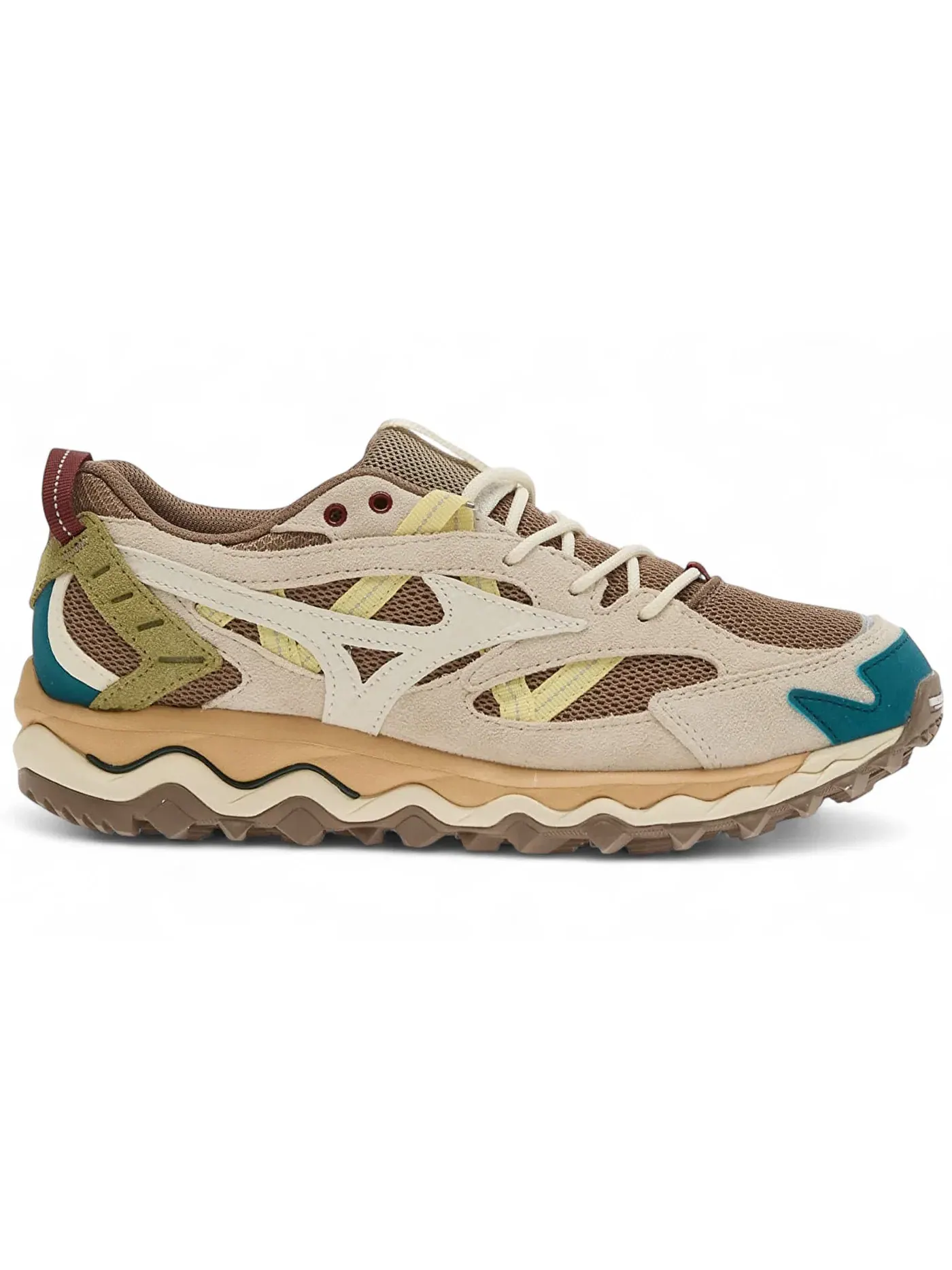 Мужские кроссовки Lifestyle Mizuno Wave Mujin Tl Mizuno — изображение 1 из 1, белый/песочный