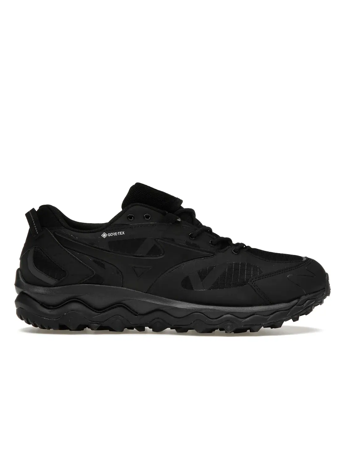 Мужские кроссовки для бега Mizuno Wave Mujin TL Gore-Tex — изображение 1 из 4, черный/черный/черный